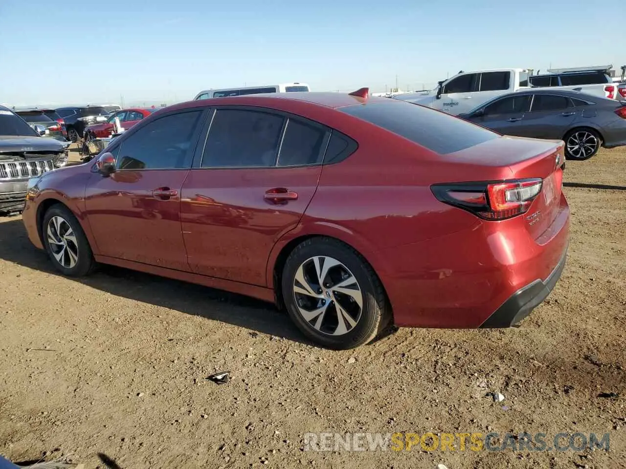 2 Photograph of a damaged car 4S3BWAF62R3014678 SUBARU LEGACY 2024