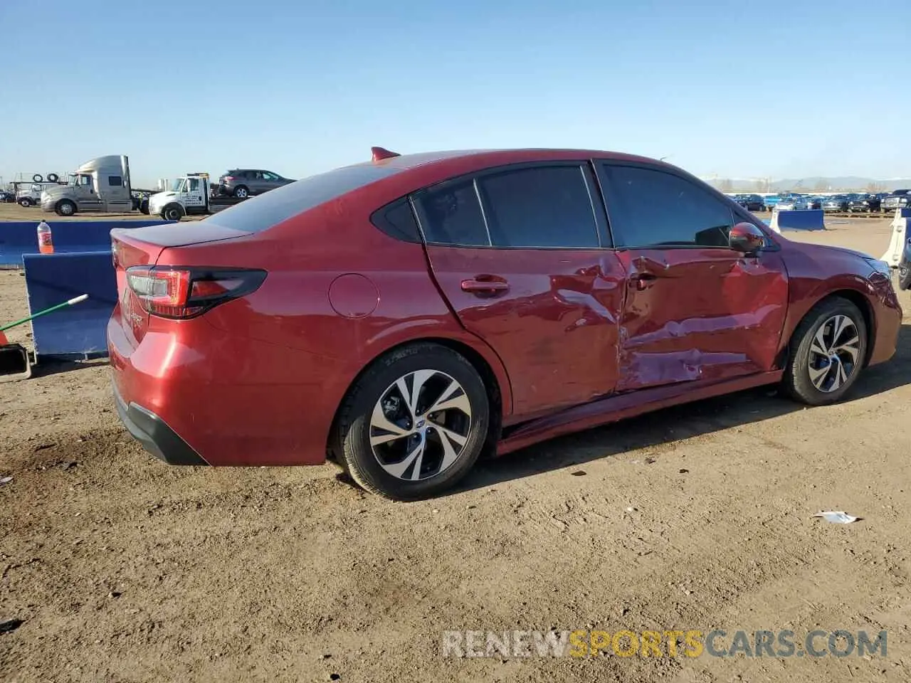 3 Photograph of a damaged car 4S3BWAF62R3014678 SUBARU LEGACY 2024