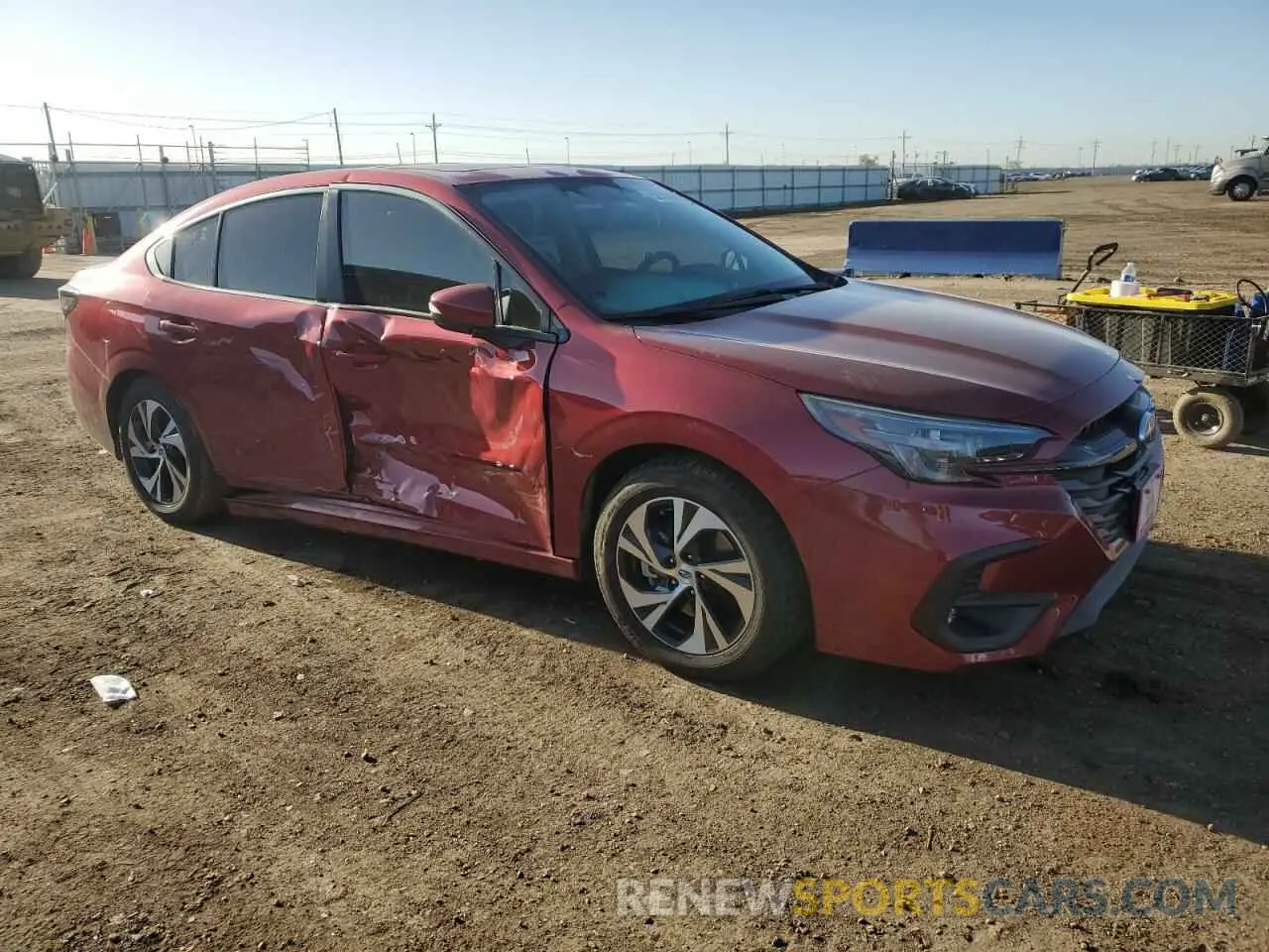 4 Photograph of a damaged car 4S3BWAF62R3014678 SUBARU LEGACY 2024