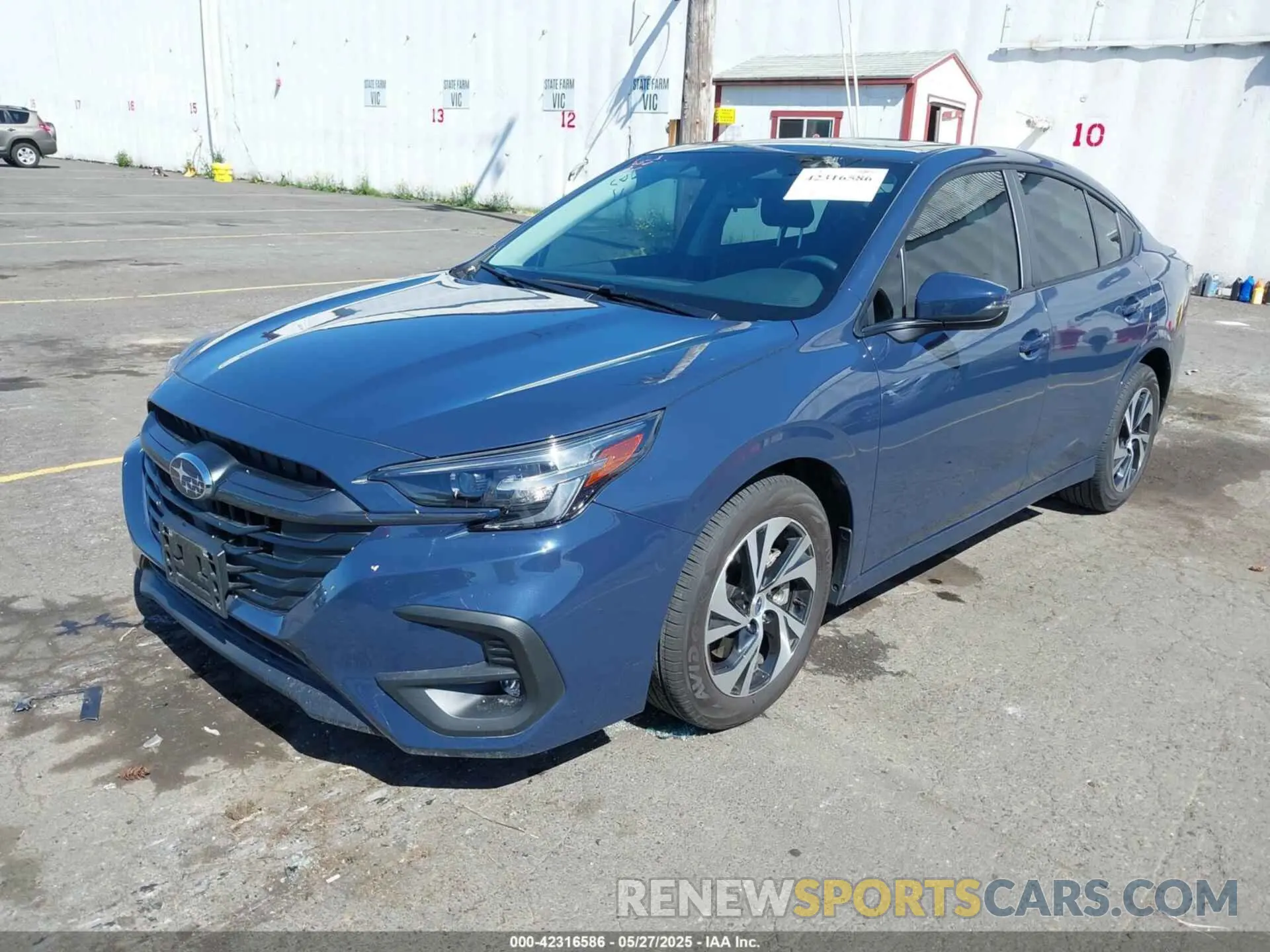2 Photograph of a damaged car 4S3BWAF62R3028466 SUBARU LEGACY 2024