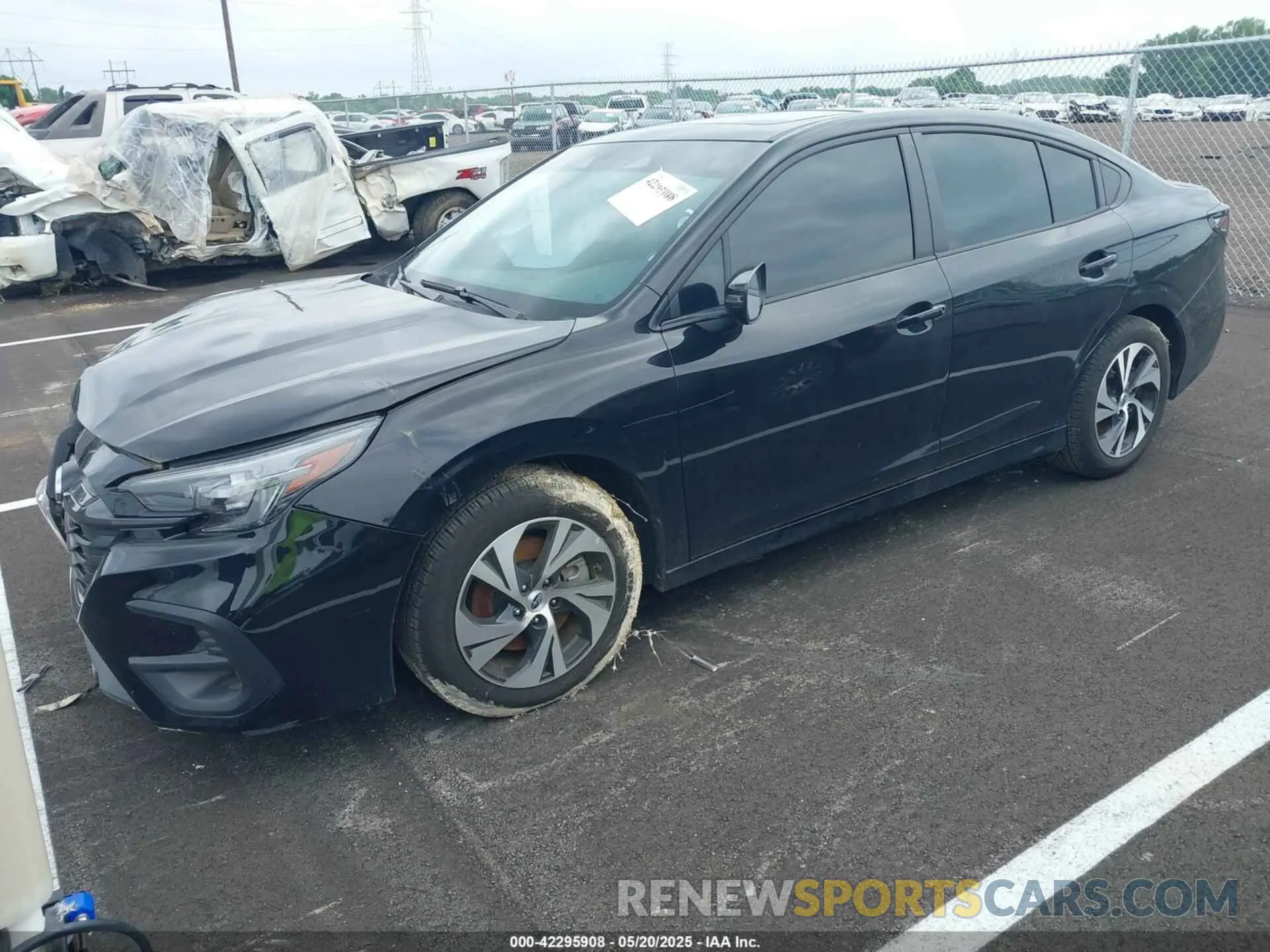 2 Photograph of a damaged car 4S3BWAF63R3014026 SUBARU LEGACY 2024