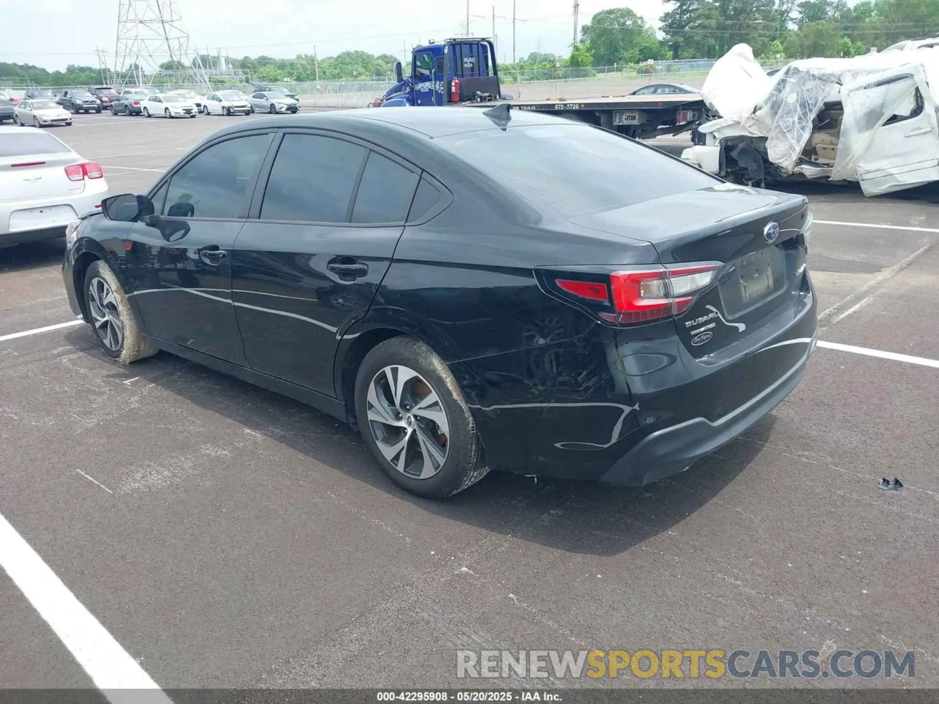 3 Photograph of a damaged car 4S3BWAF63R3014026 SUBARU LEGACY 2024