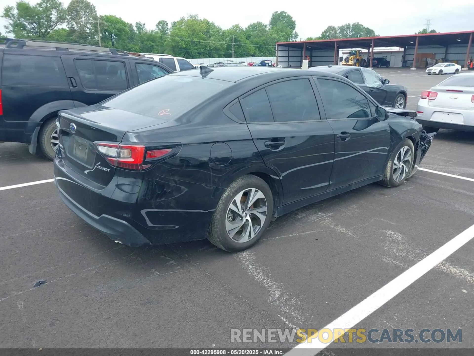 4 Photograph of a damaged car 4S3BWAF63R3014026 SUBARU LEGACY 2024