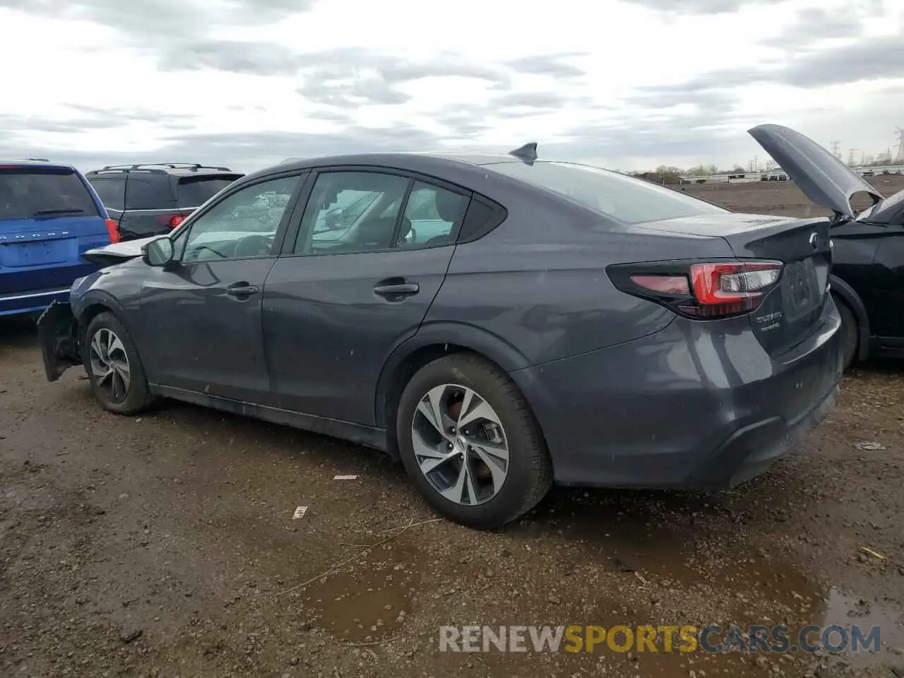 2 Photograph of a damaged car 4S3BWAF63R3021199 SUBARU LEGACY 2024