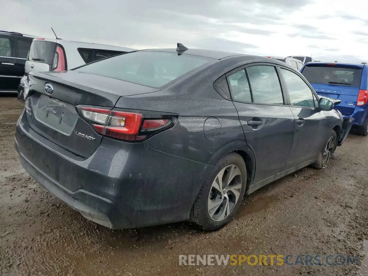 3 Photograph of a damaged car 4S3BWAF63R3021199 SUBARU LEGACY 2024