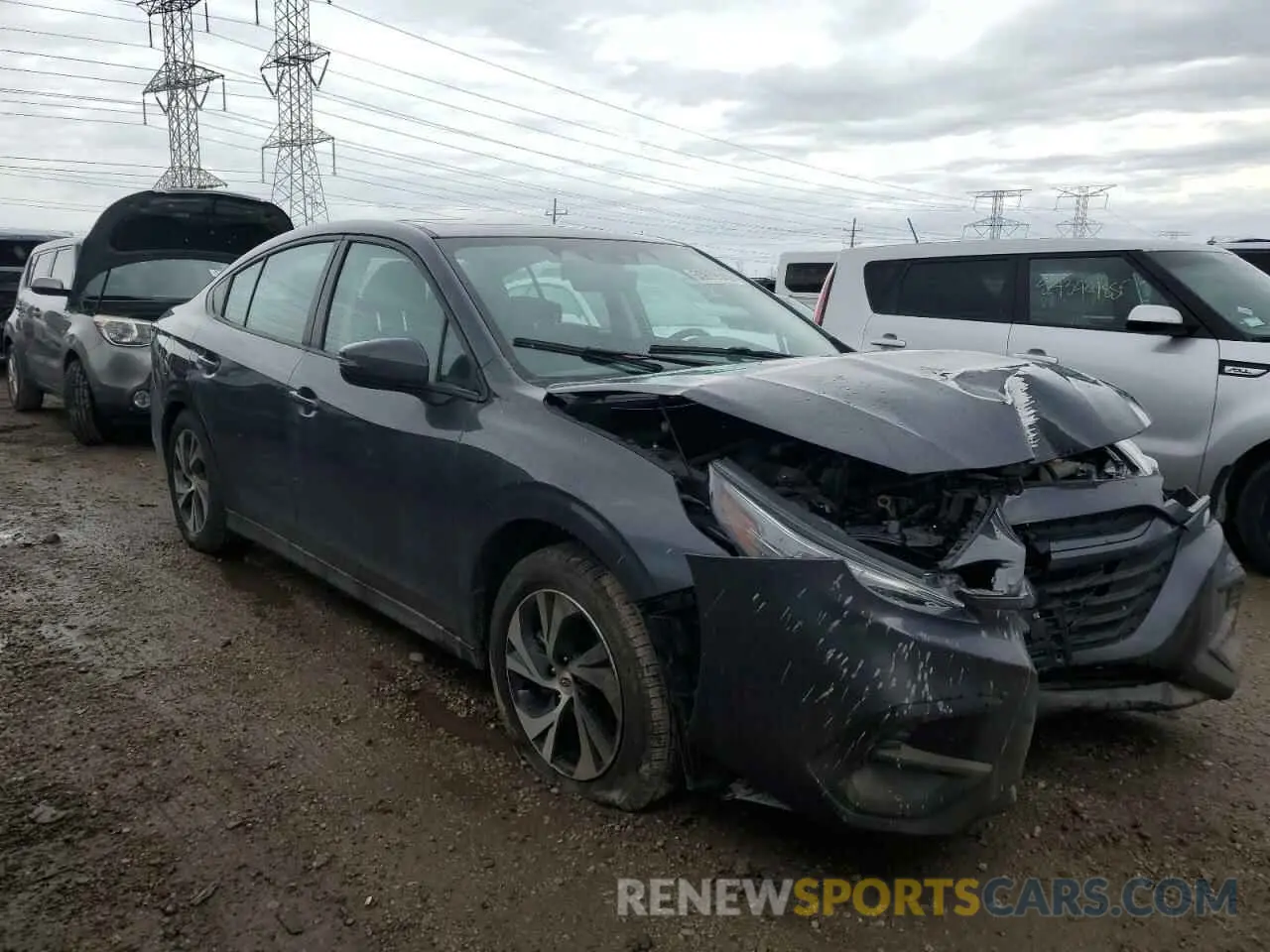 4 Photograph of a damaged car 4S3BWAF63R3021199 SUBARU LEGACY 2024