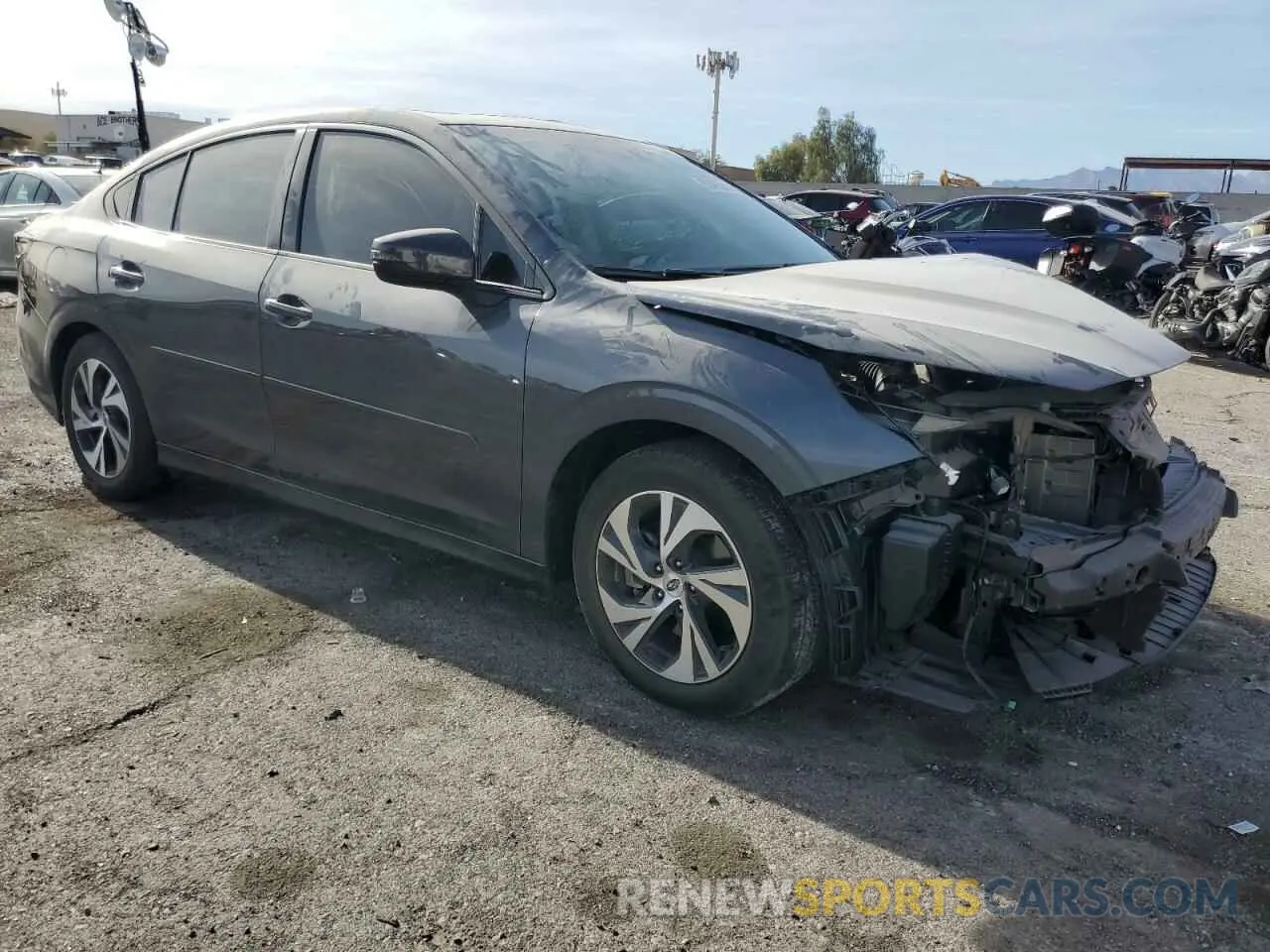 4 Photograph of a damaged car 4S3BWAF64R3008784 SUBARU LEGACY 2024