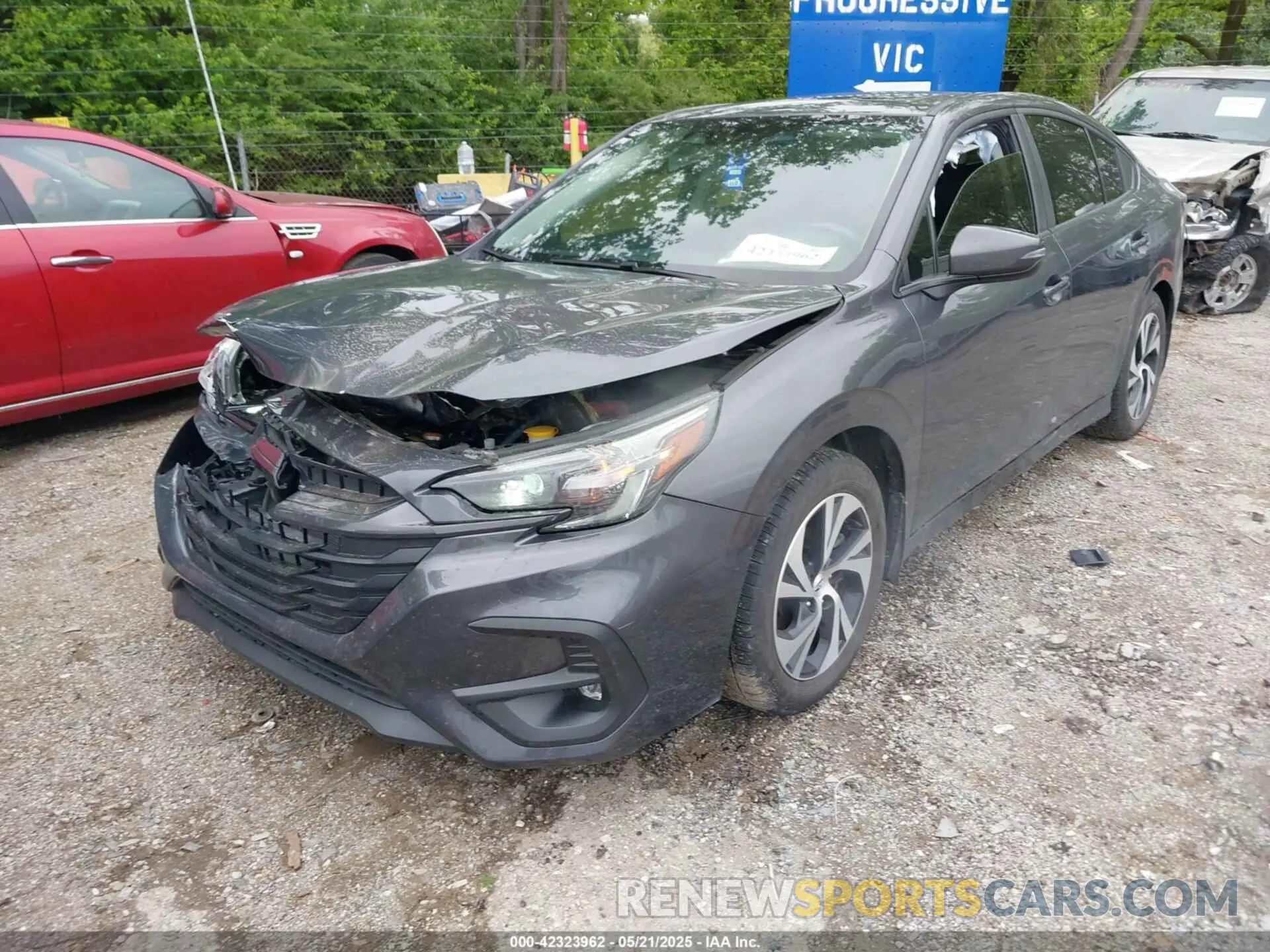 2 Photograph of a damaged car 4S3BWAF64R3011992 SUBARU LEGACY 2024