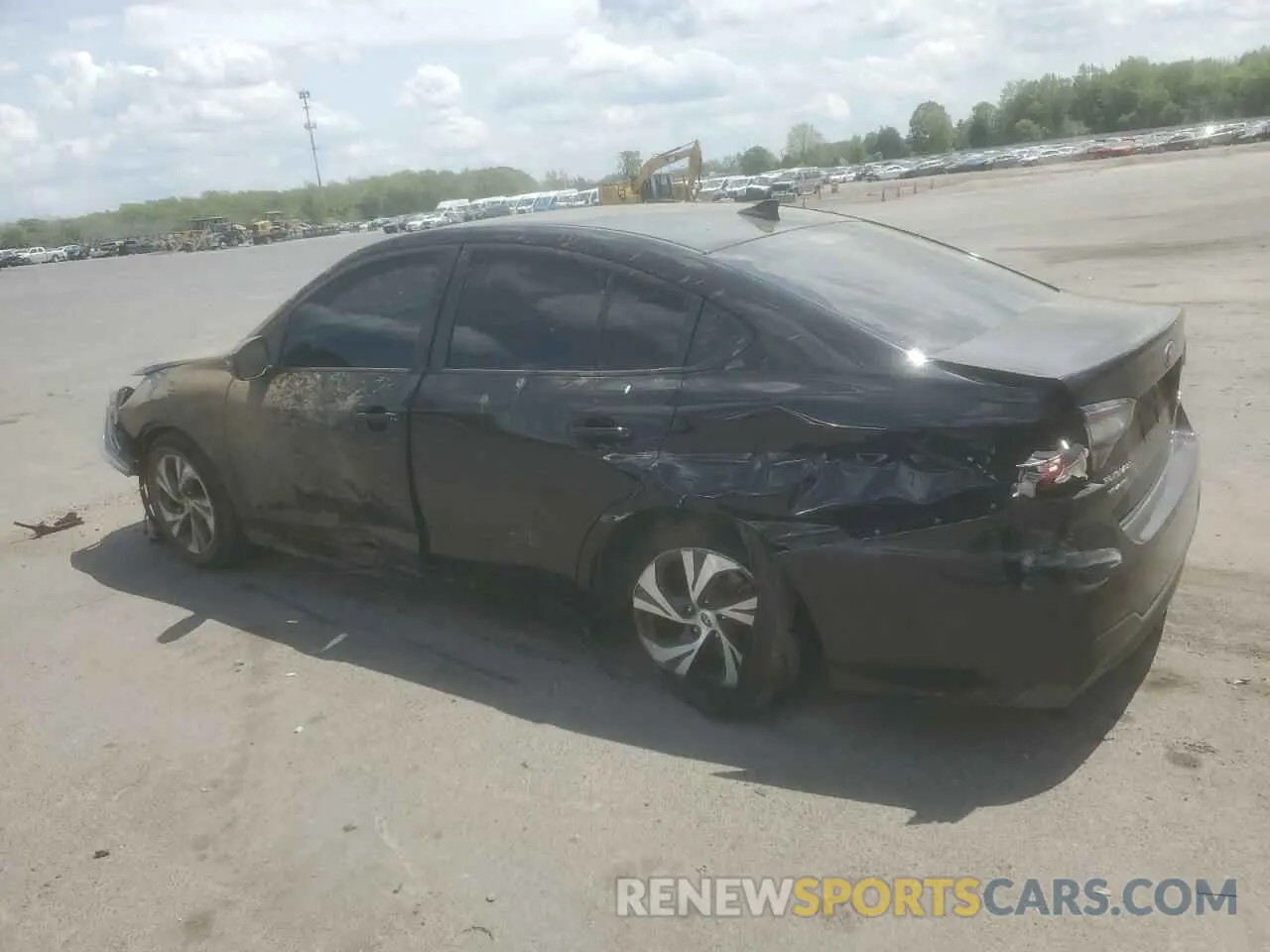 2 Photograph of a damaged car 4S3BWAF66R3007474 SUBARU LEGACY 2024