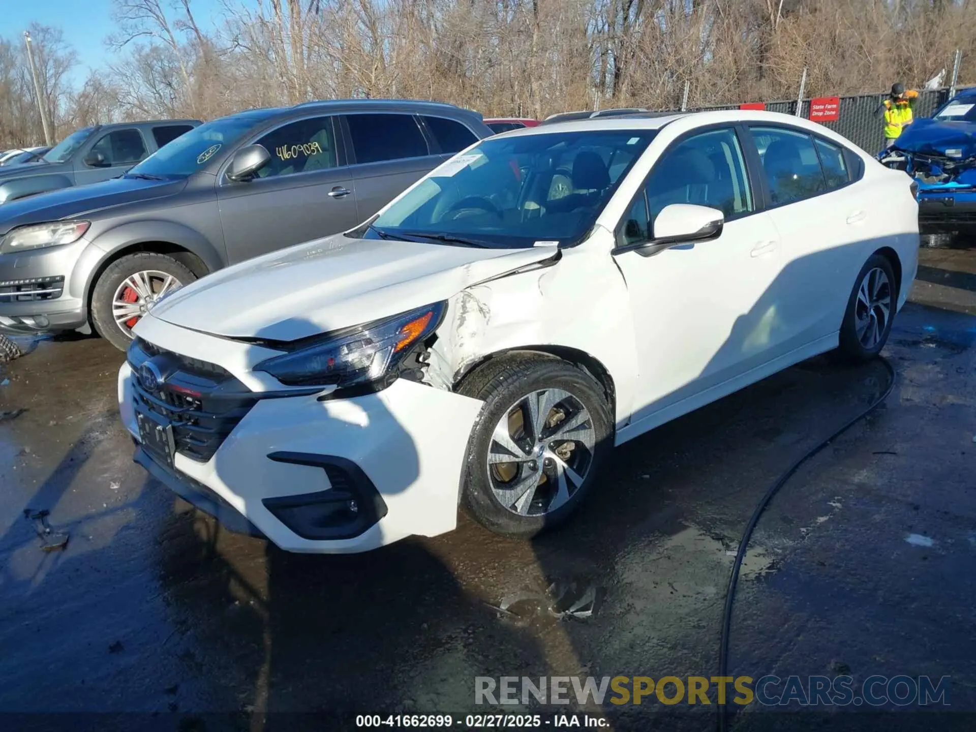 2 Photograph of a damaged car 4S3BWAF67R3009928 SUBARU LEGACY 2024