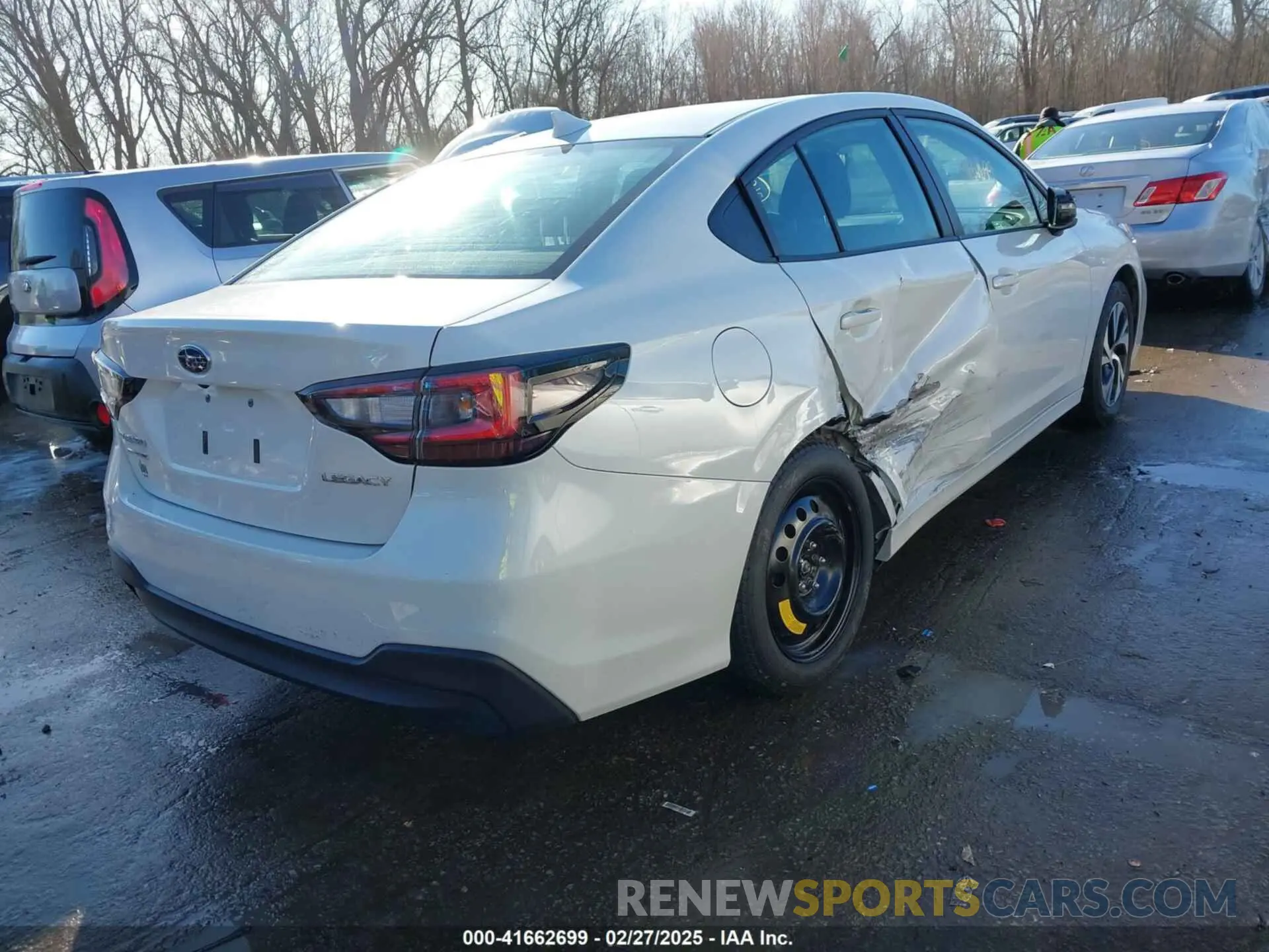 4 Photograph of a damaged car 4S3BWAF67R3009928 SUBARU LEGACY 2024