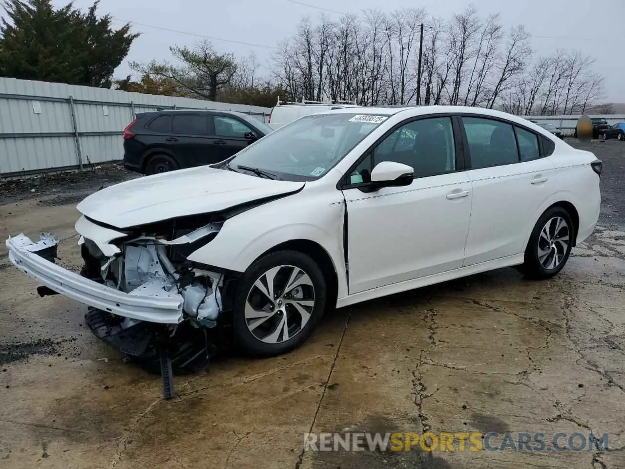 1 Photograph of a damaged car 4S3BWAF68R3018475 SUBARU LEGACY 2024
