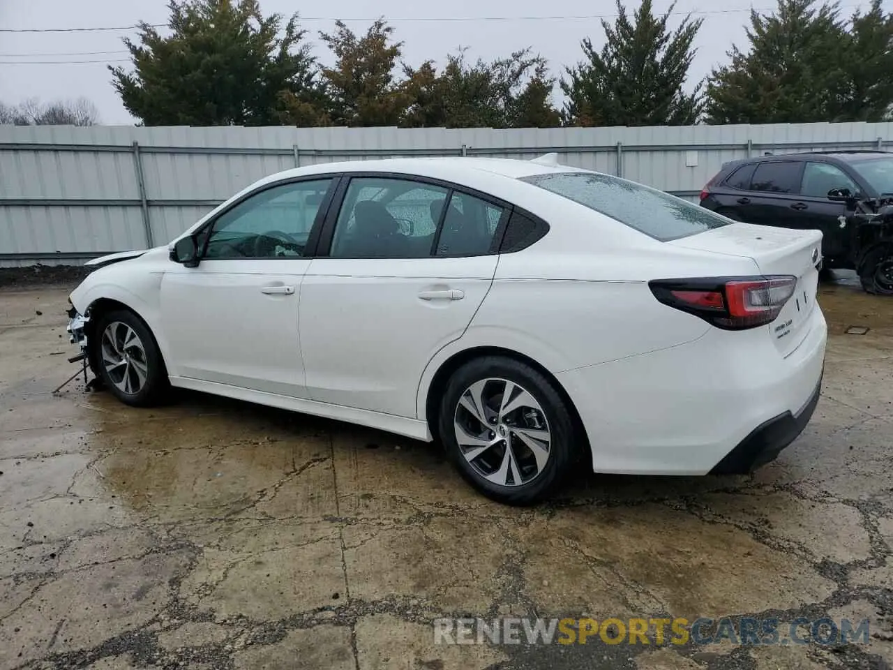 2 Photograph of a damaged car 4S3BWAF68R3018475 SUBARU LEGACY 2024