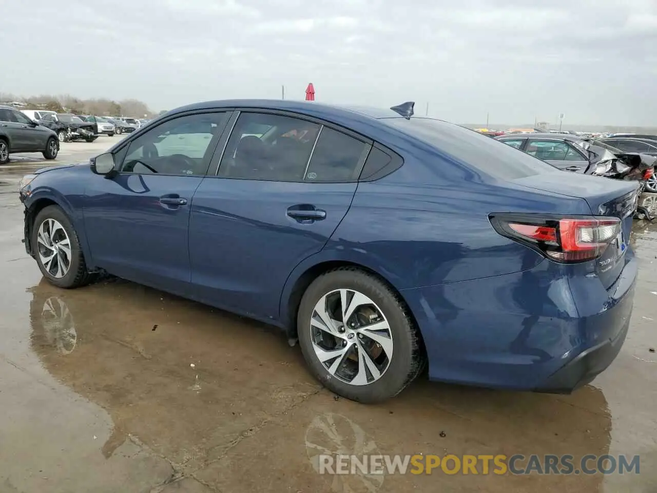 2 Photograph of a damaged car 4S3BWAF68R3024552 SUBARU LEGACY 2024