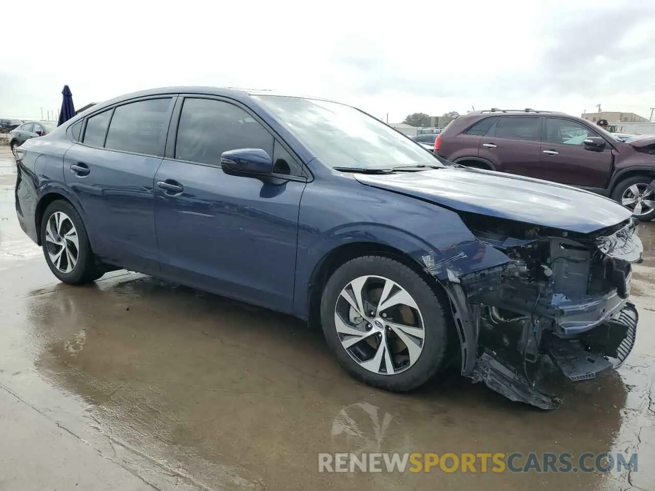 4 Photograph of a damaged car 4S3BWAF68R3024552 SUBARU LEGACY 2024