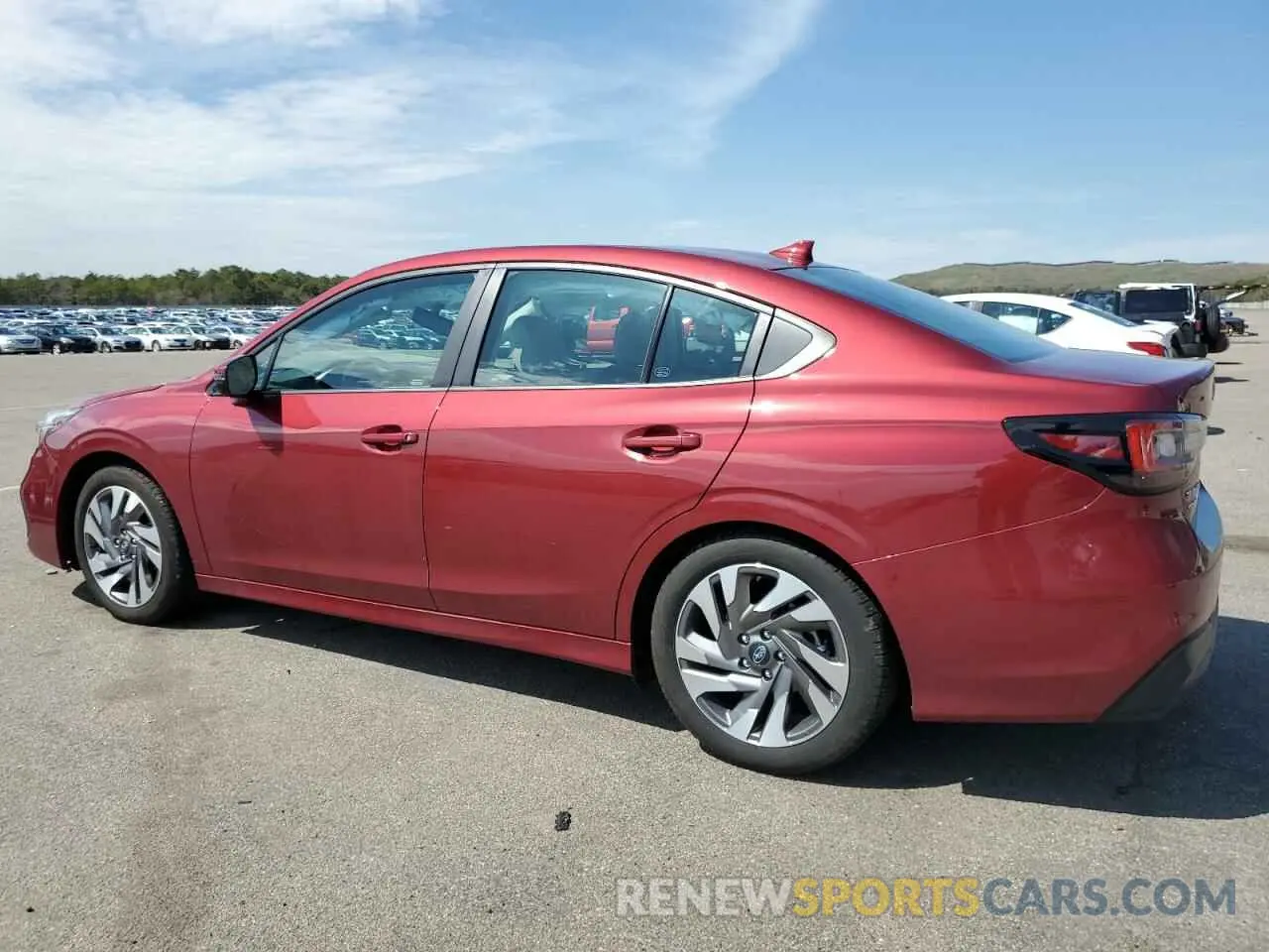2 Photograph of a damaged car 4S3BWAN61R3022627 SUBARU LEGACY 2024