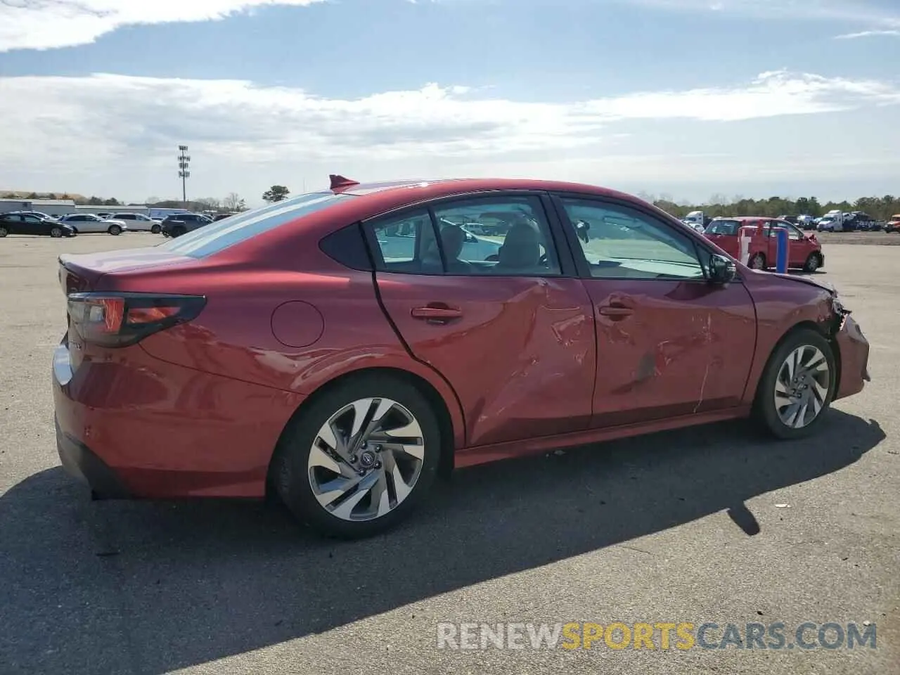 3 Photograph of a damaged car 4S3BWAN61R3022627 SUBARU LEGACY 2024