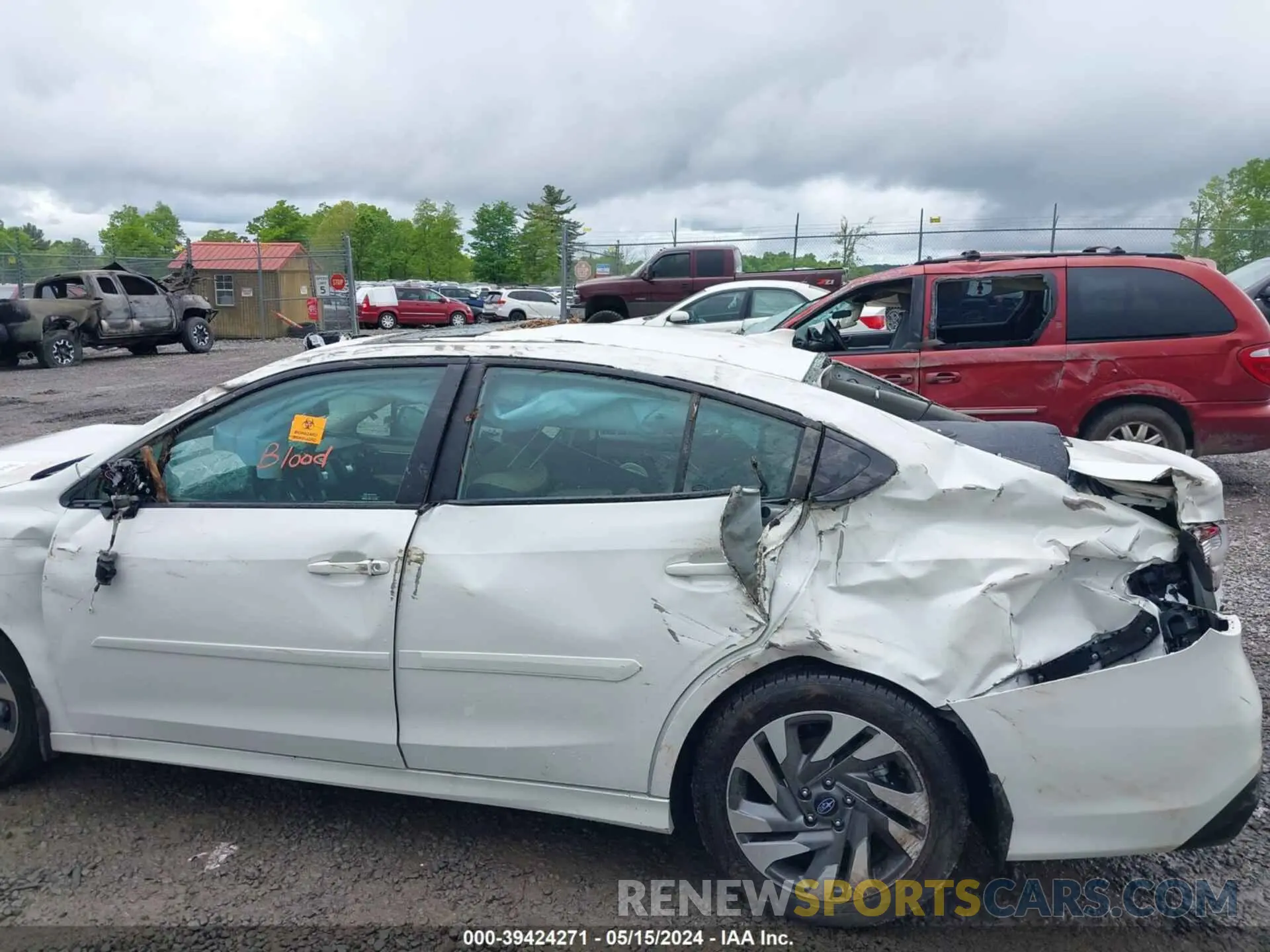 6 Photograph of a damaged car 4S3BWAN61R3025091 SUBARU LEGACY 2024
