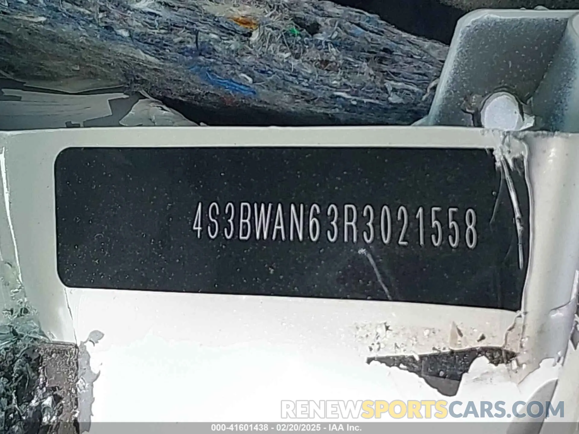 9 Photograph of a damaged car 4S3BWAN63R3021558 SUBARU LEGACY 2024