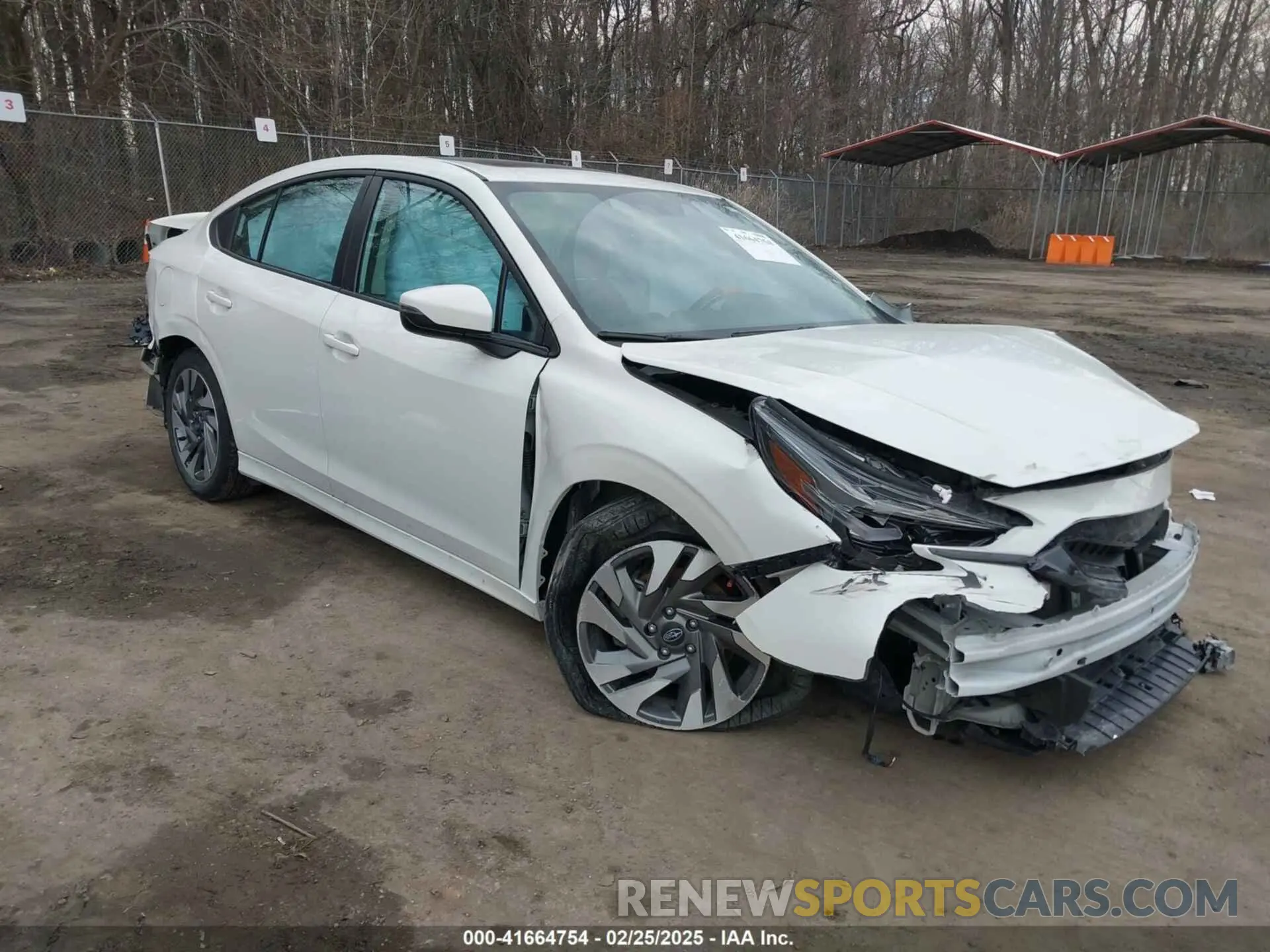 1 Photograph of a damaged car 4S3BWAN65R3007144 SUBARU LEGACY 2024