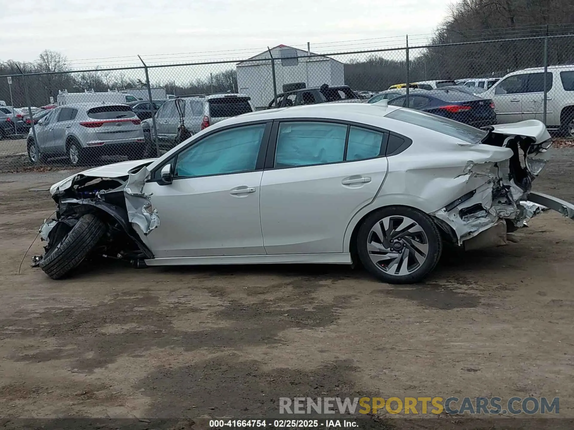14 Photograph of a damaged car 4S3BWAN65R3007144 SUBARU LEGACY 2024