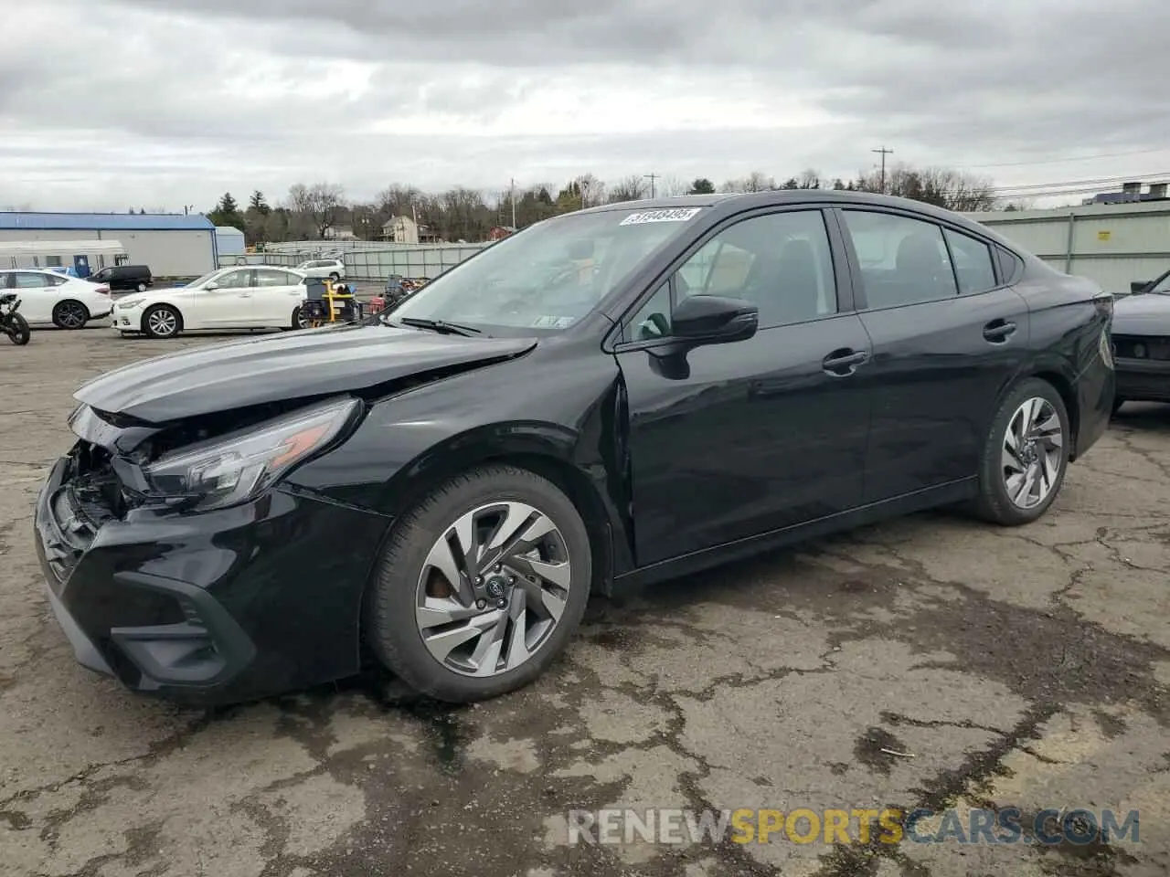 1 Photograph of a damaged car 4S3BWAN65R3021223 SUBARU LEGACY 2024