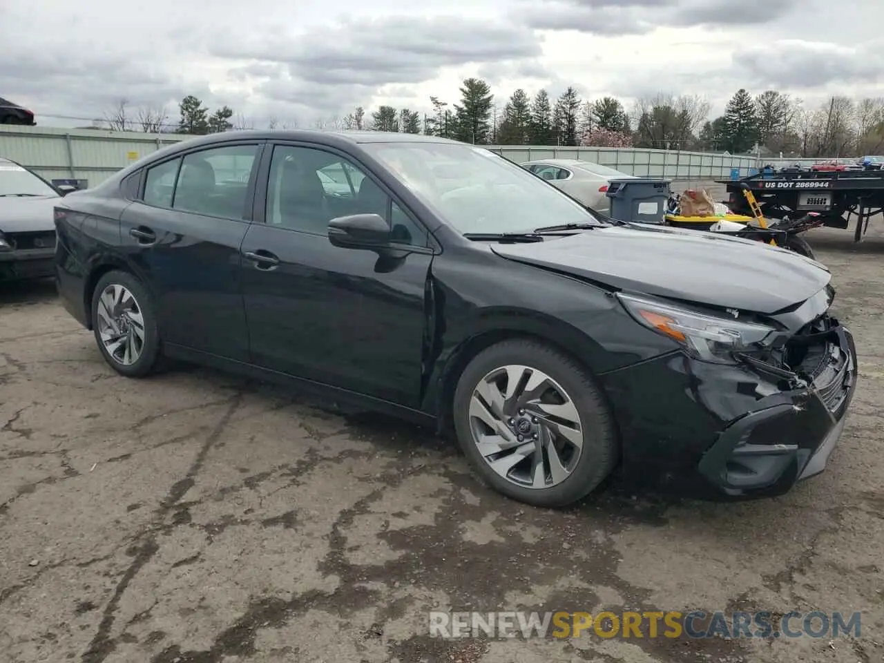4 Photograph of a damaged car 4S3BWAN65R3021223 SUBARU LEGACY 2024
