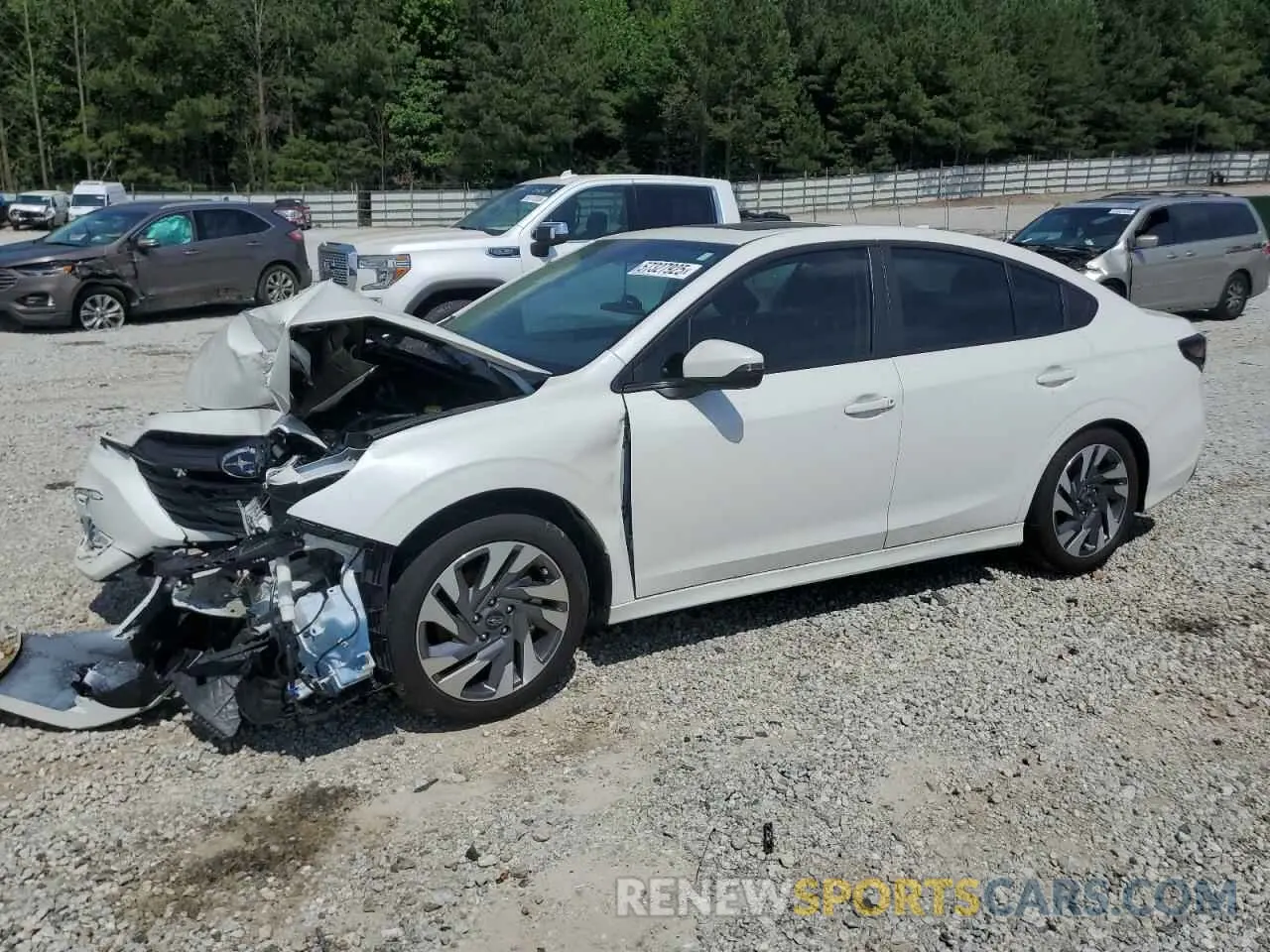 1 Photograph of a damaged car 4S3BWAN66R3002518 SUBARU LEGACY 2024