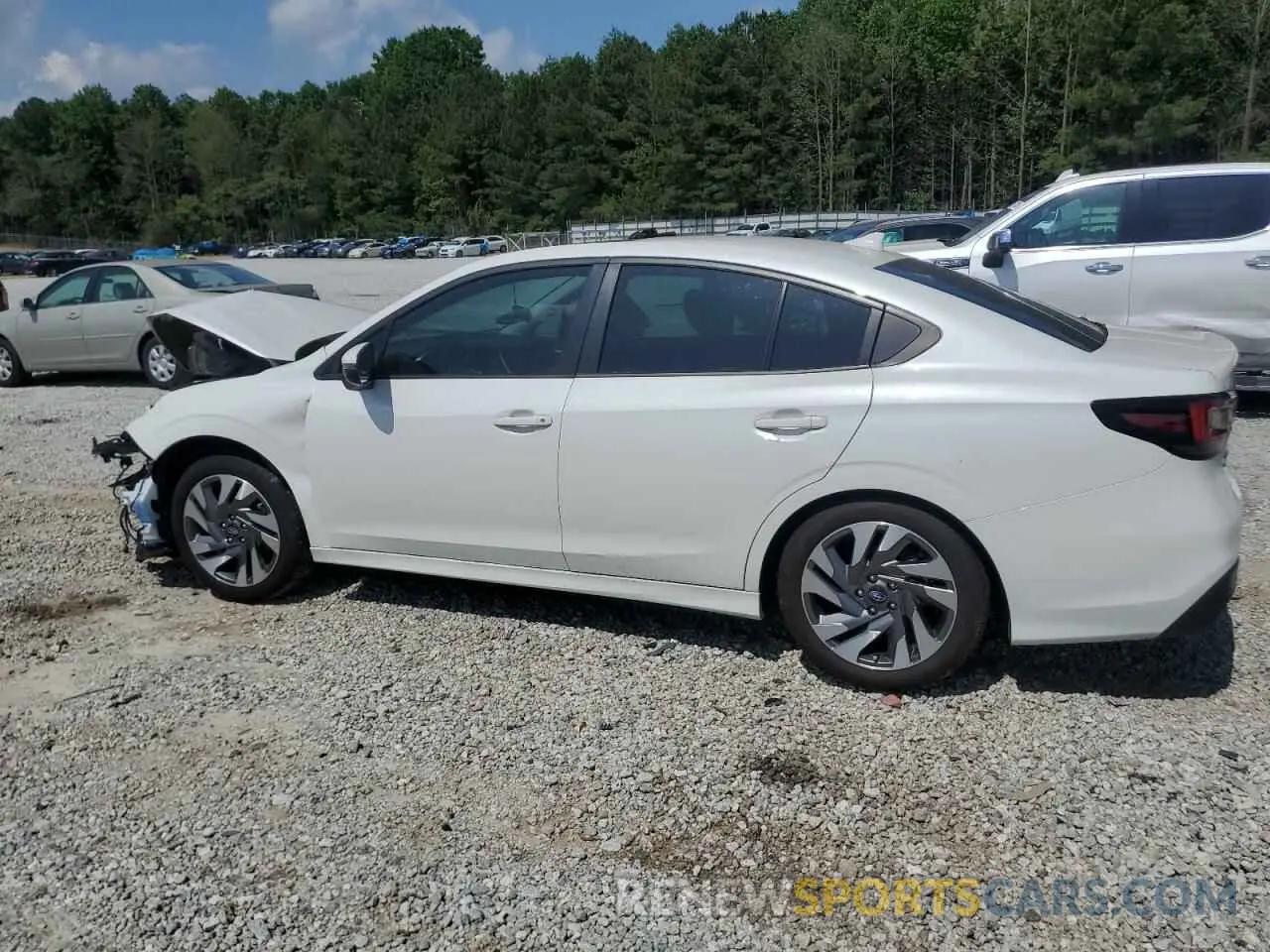 2 Photograph of a damaged car 4S3BWAN66R3002518 SUBARU LEGACY 2024