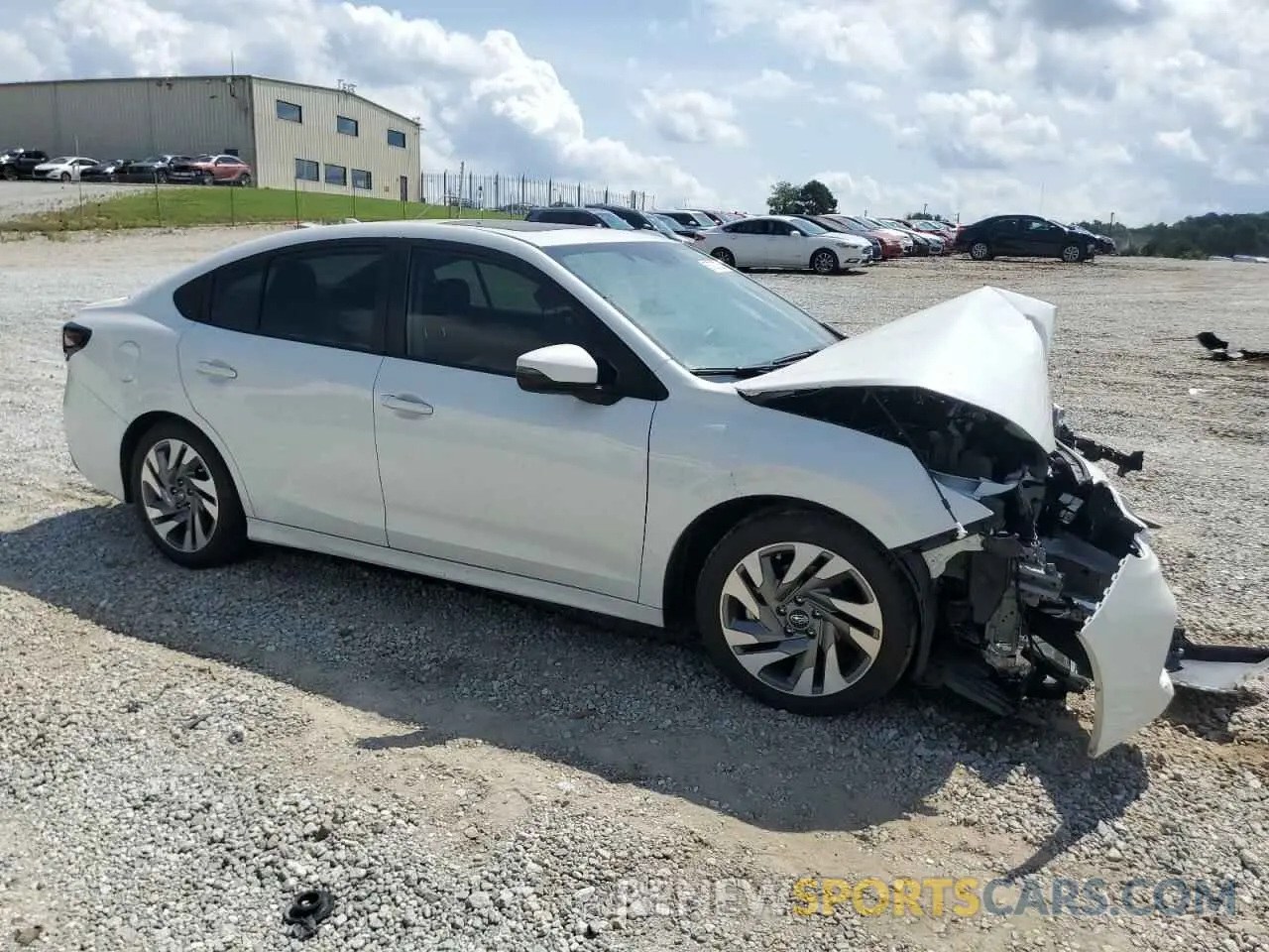 4 Photograph of a damaged car 4S3BWAN66R3002518 SUBARU LEGACY 2024
