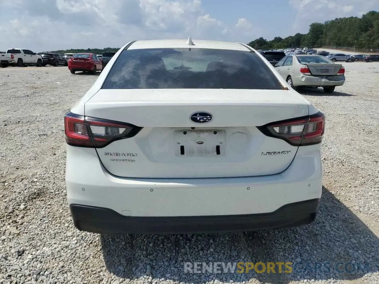 6 Photograph of a damaged car 4S3BWAN66R3002518 SUBARU LEGACY 2024