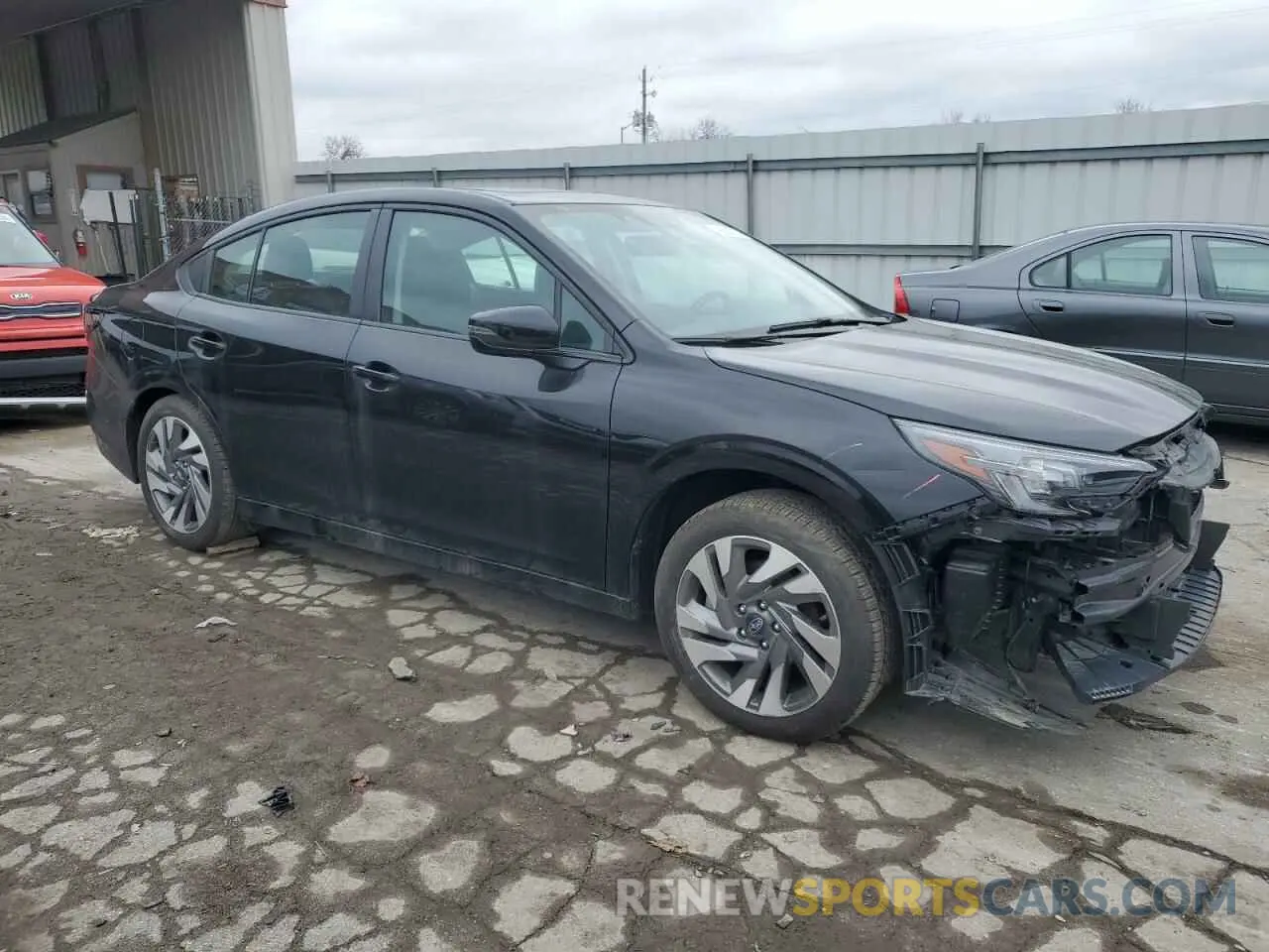 4 Photograph of a damaged car 4S3BWAN67R3017450 SUBARU LEGACY 2024
