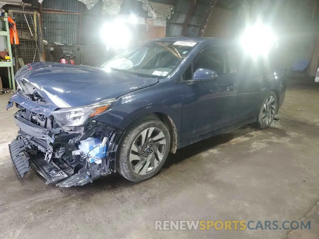 1 Photograph of a damaged car 4S3BWAN67R3024477 SUBARU LEGACY 2024