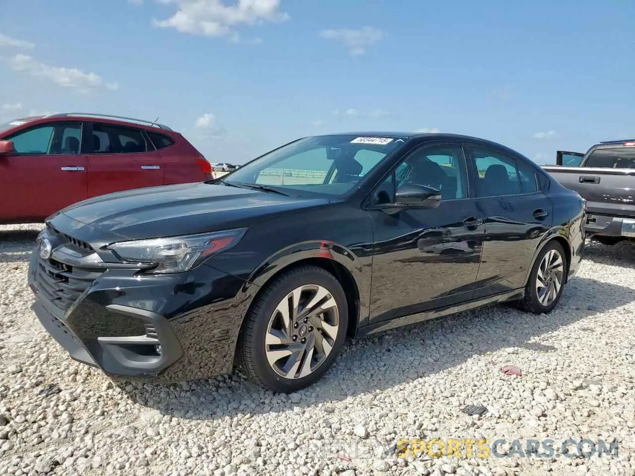 1 Photograph of a damaged car 4S3BWAN68R3024617 SUBARU LEGACY 2024