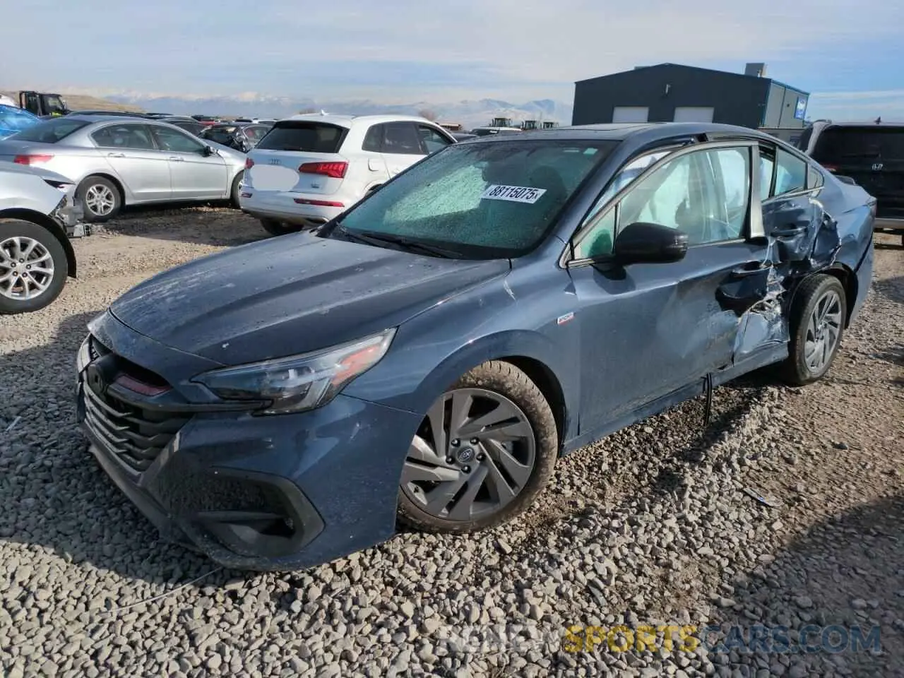 1 Photograph of a damaged car 4S3BWGG68R3004478 SUBARU LEGACY 2024