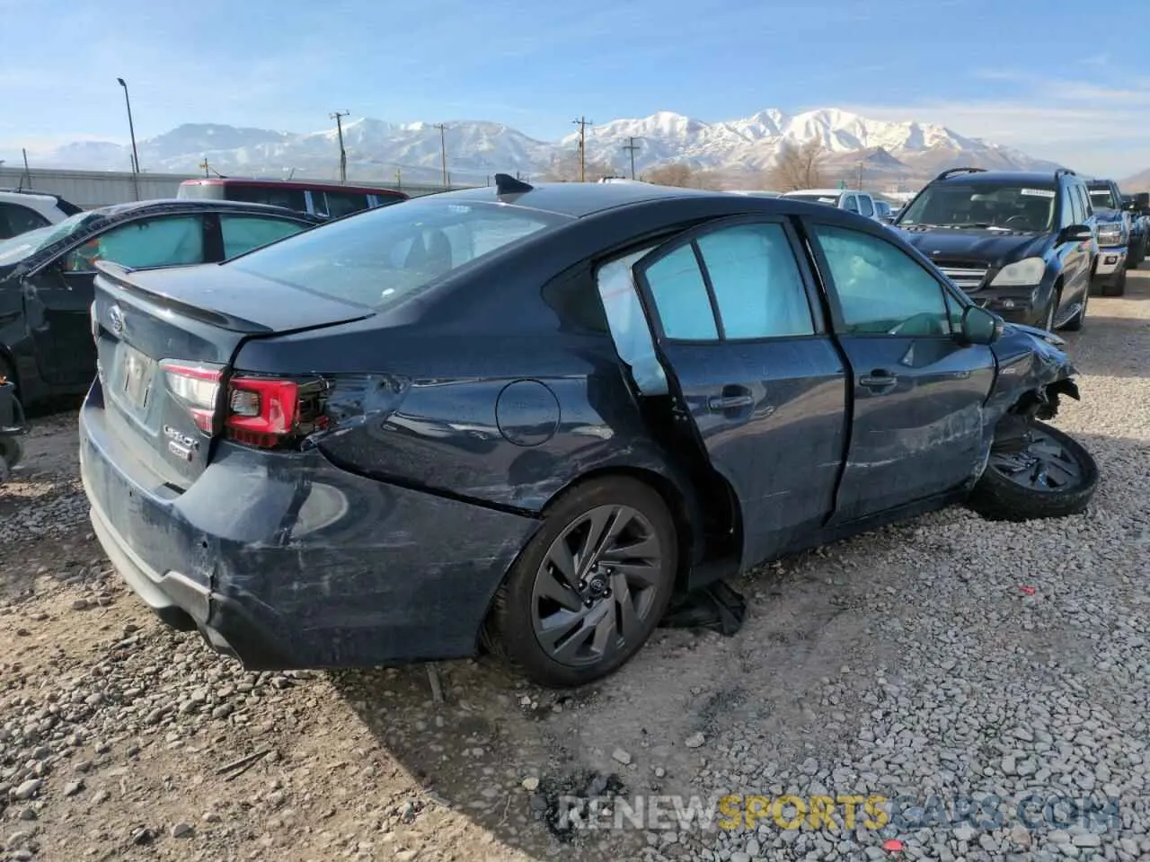 3 Photograph of a damaged car 4S3BWGG68R3004478 SUBARU LEGACY 2024