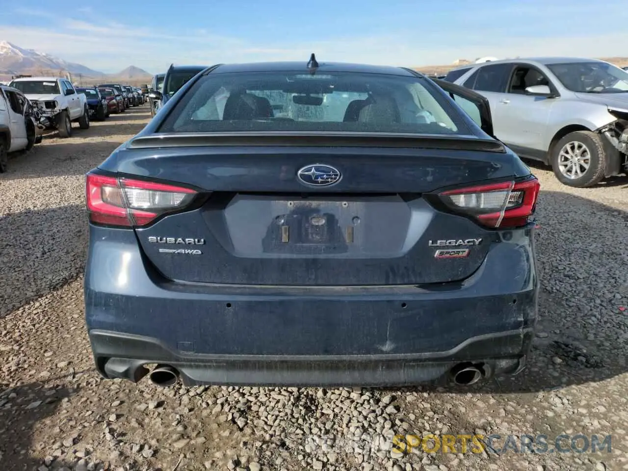 6 Photograph of a damaged car 4S3BWGG68R3004478 SUBARU LEGACY 2024