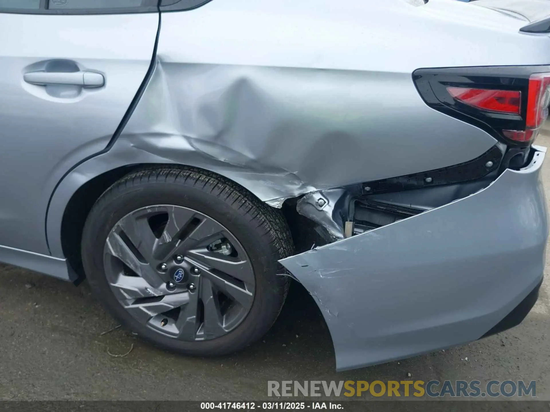 6 Photograph of a damaged car 4S3BWGG68R3024830 SUBARU LEGACY 2024