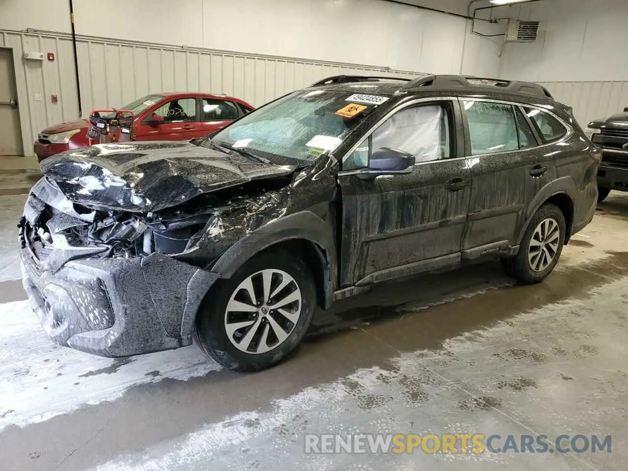 1 Photograph of a damaged car 4S4BTAAC1R3175024 SUBARU LEGACY 2024