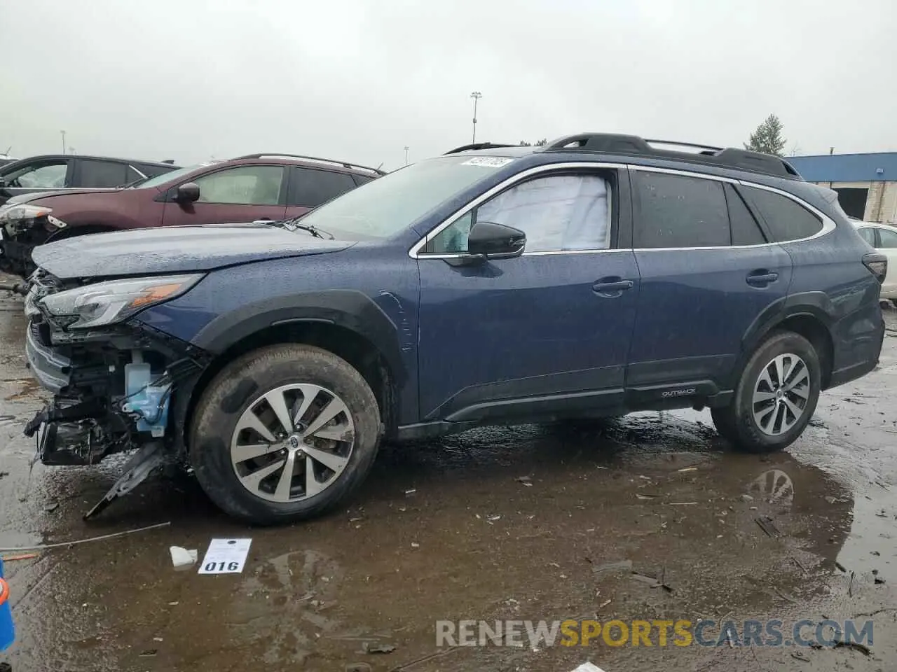 1 Photograph of a damaged car 4S4BTACC2R3272049 SUBARU LEGACY 2024