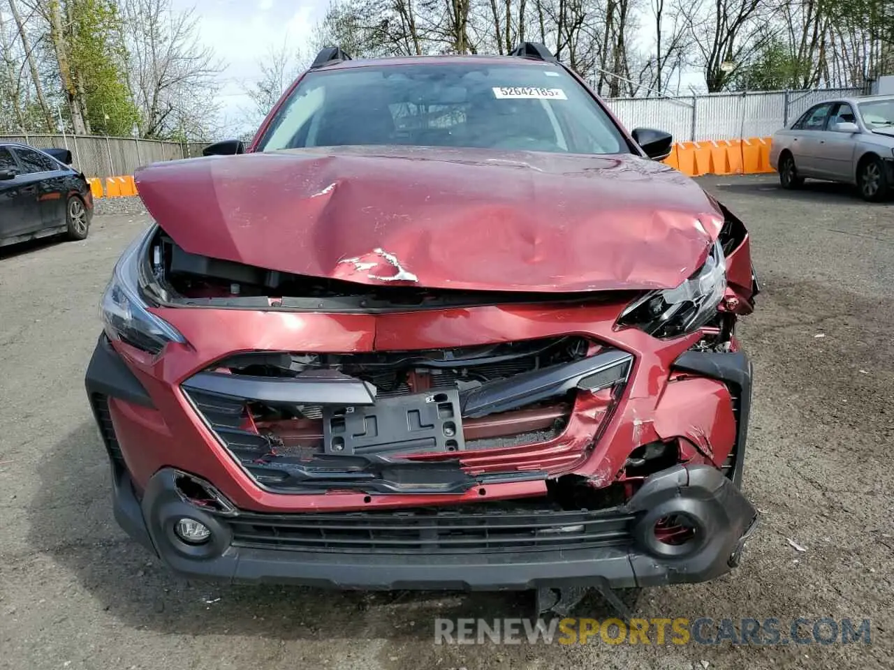 5 Photograph of a damaged car 4S4BTAFC6R3229894 SUBARU LEGACY 2024