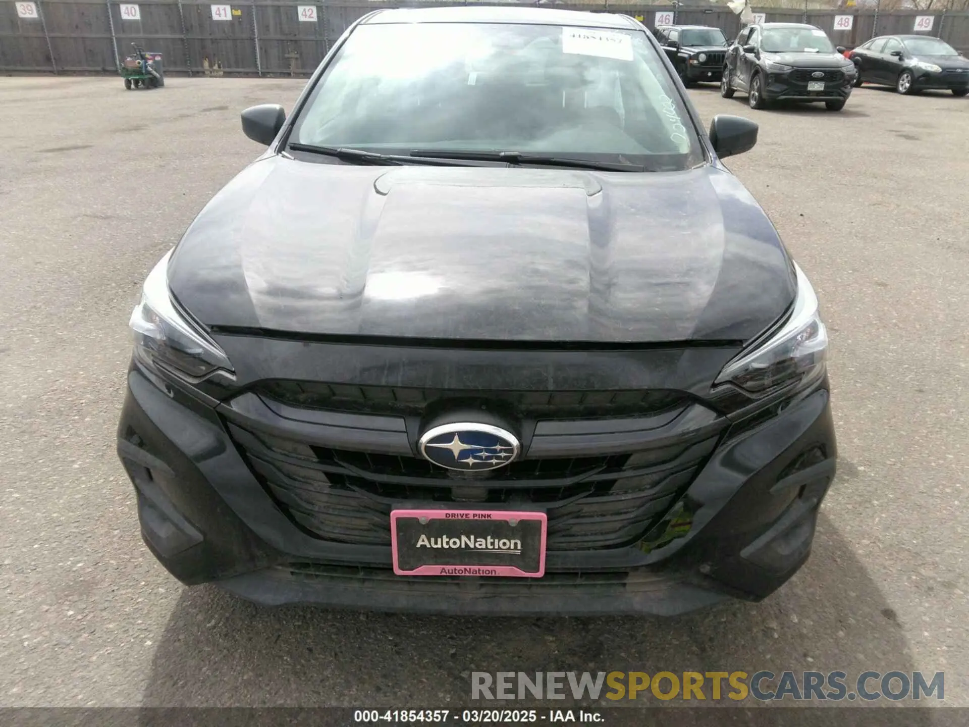12 Photograph of a damaged car 4S3BWAB60S3004002 SUBARU LEGACY 2025