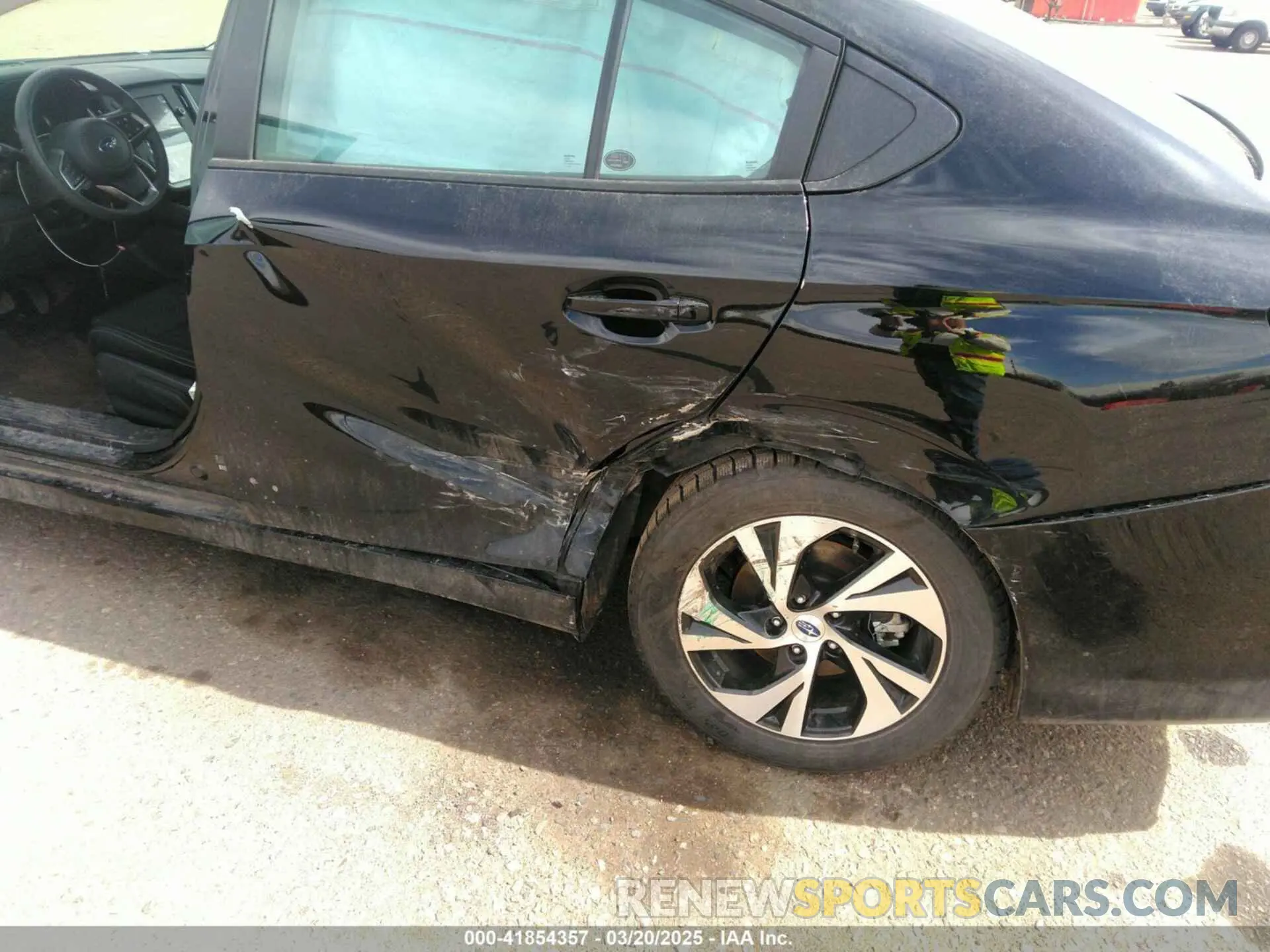 6 Photograph of a damaged car 4S3BWAB60S3004002 SUBARU LEGACY 2025