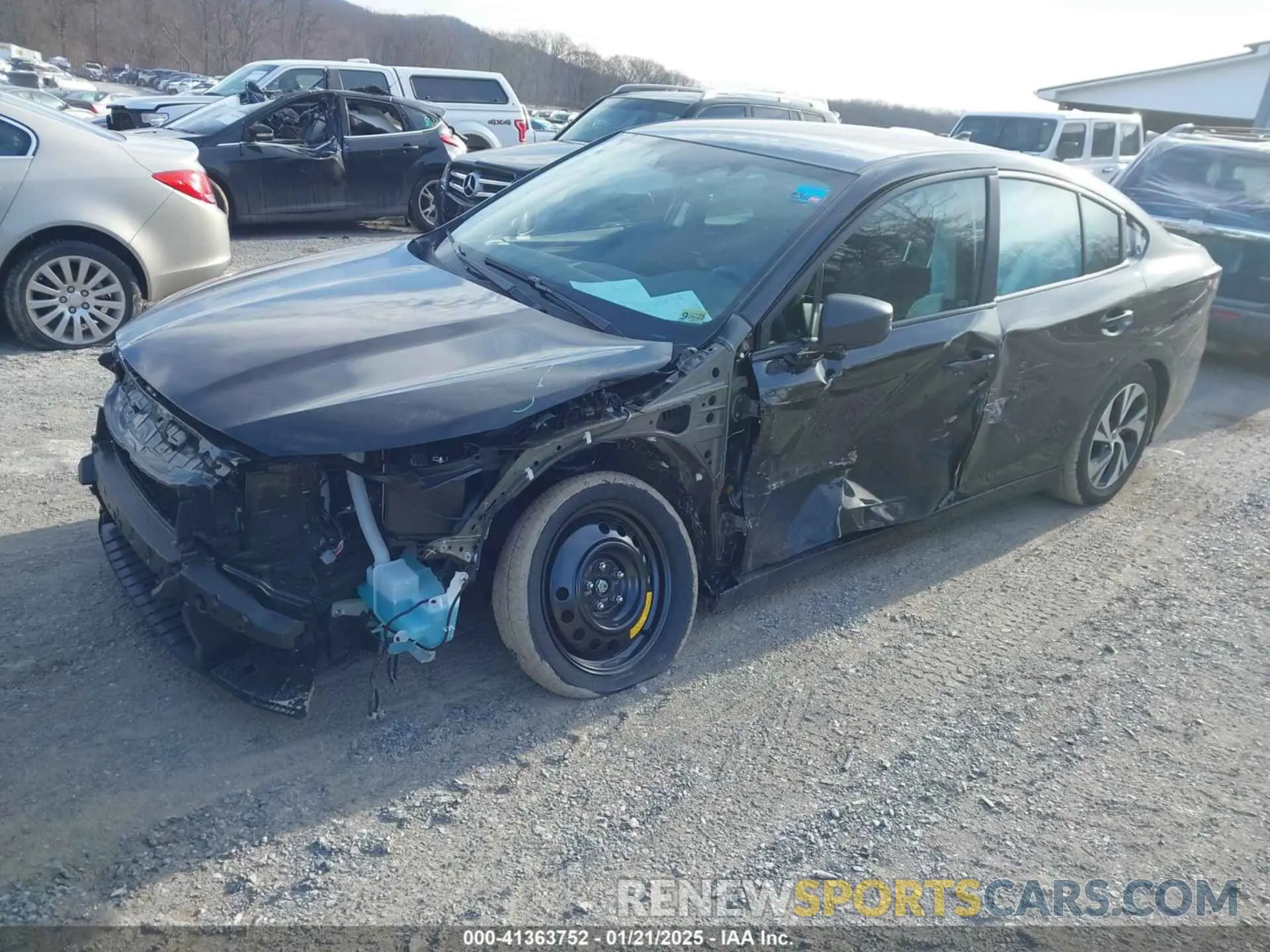 2 Photograph of a damaged car 4S3BWAB64S3006853 SUBARU LEGACY 2025