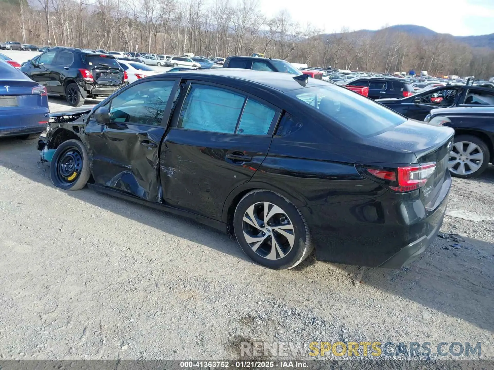 3 Photograph of a damaged car 4S3BWAB64S3006853 SUBARU LEGACY 2025