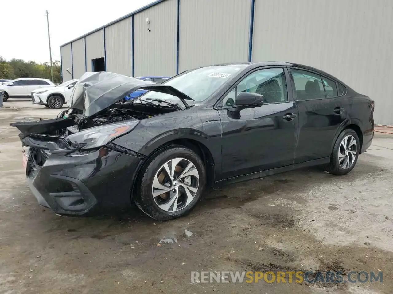 1 Photograph of a damaged car 4S3BWAB65S3006716 SUBARU LEGACY 2025