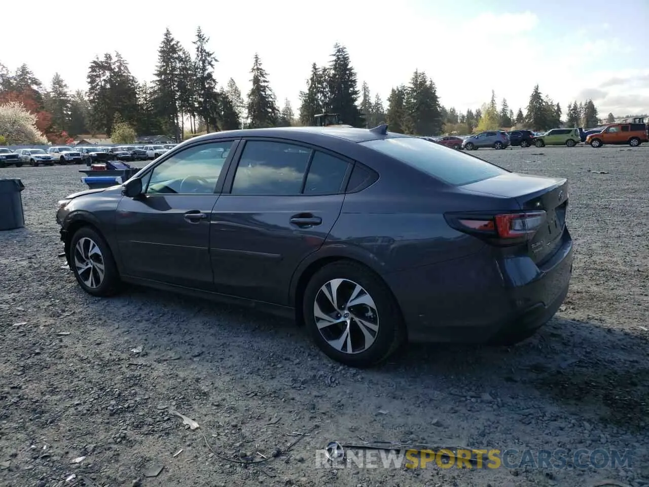 2 Photograph of a damaged car 4S3BWAC61S3017520 SUBARU LEGACY 2025