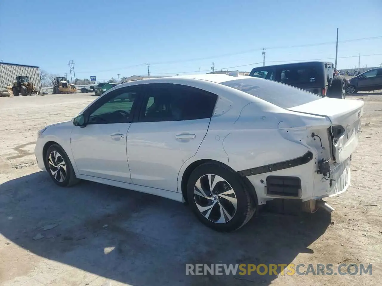 2 Photograph of a damaged car 4S3BWAD6XS3003582 SUBARU LEGACY 2025