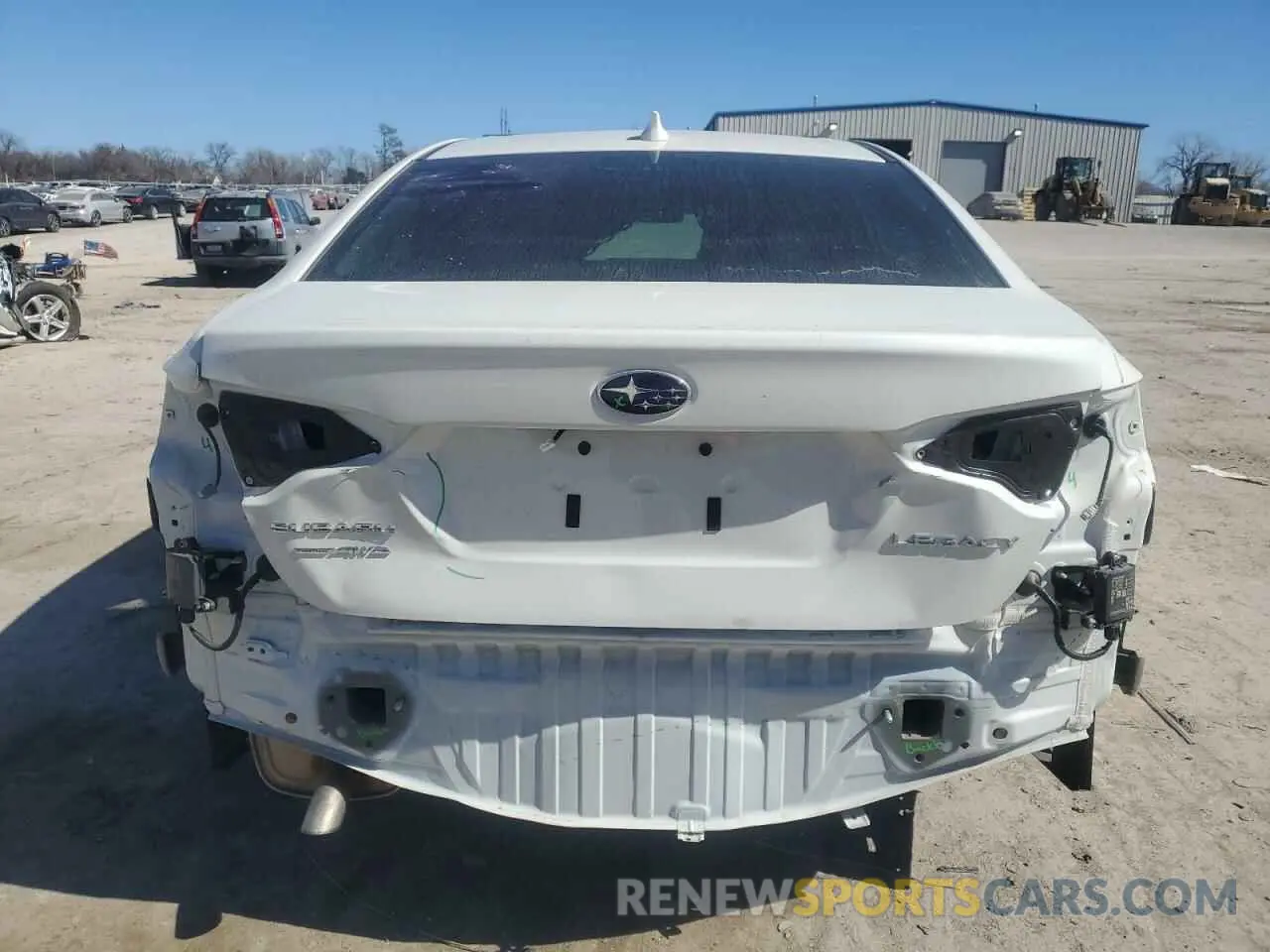 6 Photograph of a damaged car 4S3BWAD6XS3003582 SUBARU LEGACY 2025