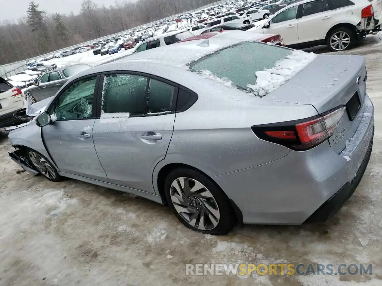 2 Photograph of a damaged car 4S3BWAN60S3014430 SUBARU LEGACY 2025